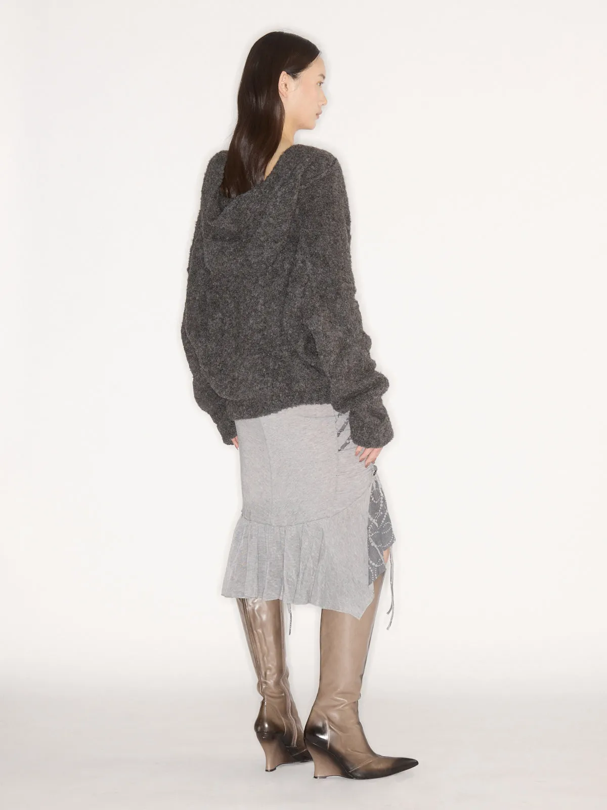 MG-Petrol Skirt Grey sold by KNWLS product image thumbnail 3