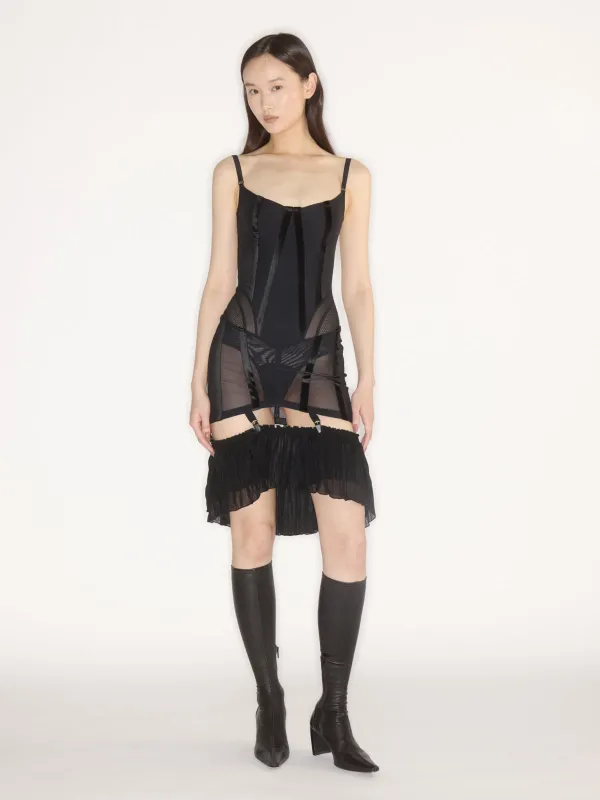 Uma Dress Black made by KNWLS