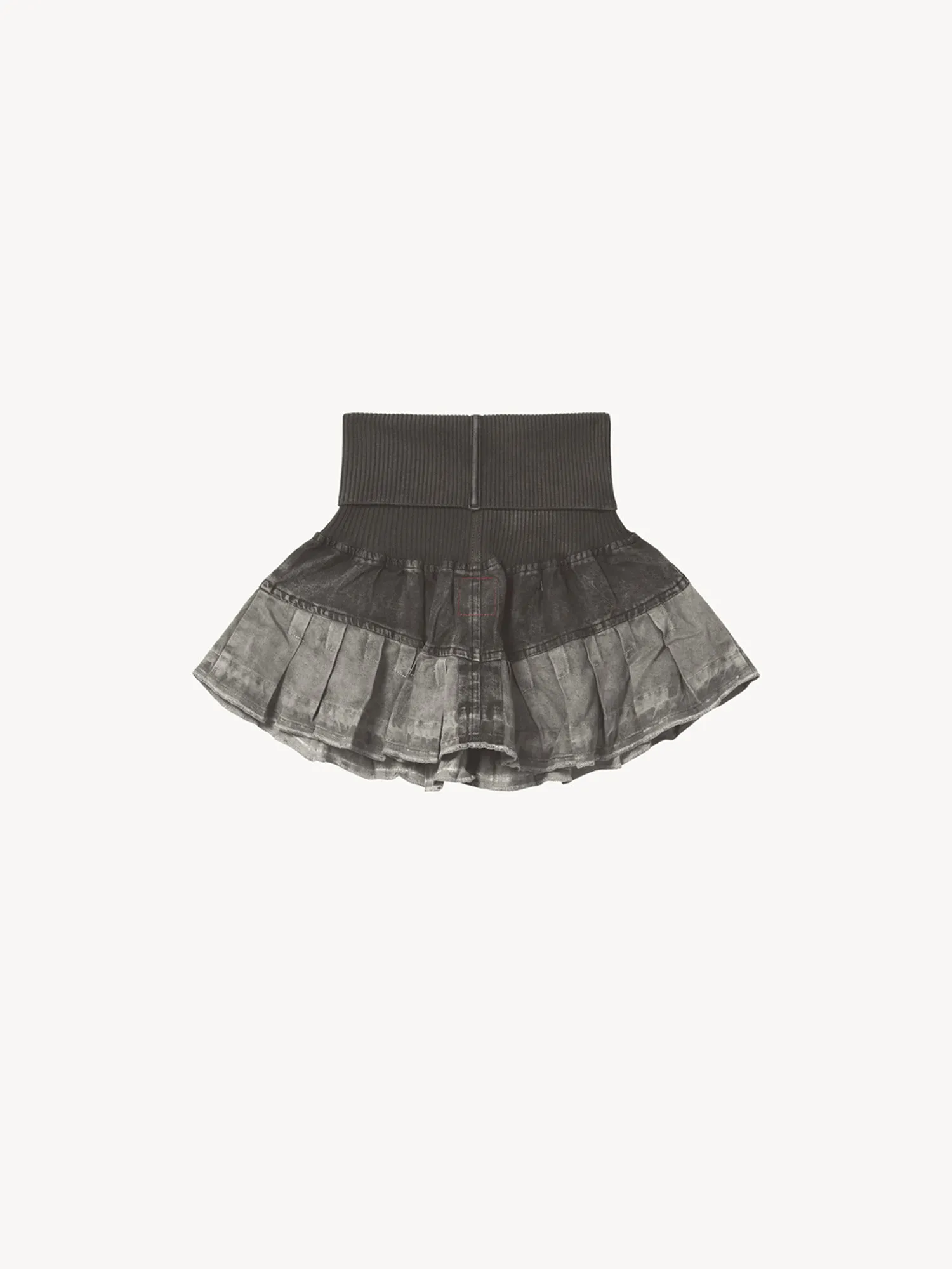 M60 x KNWLS Rib Mini Skirt sold by KNWLS product image thumbnail 4