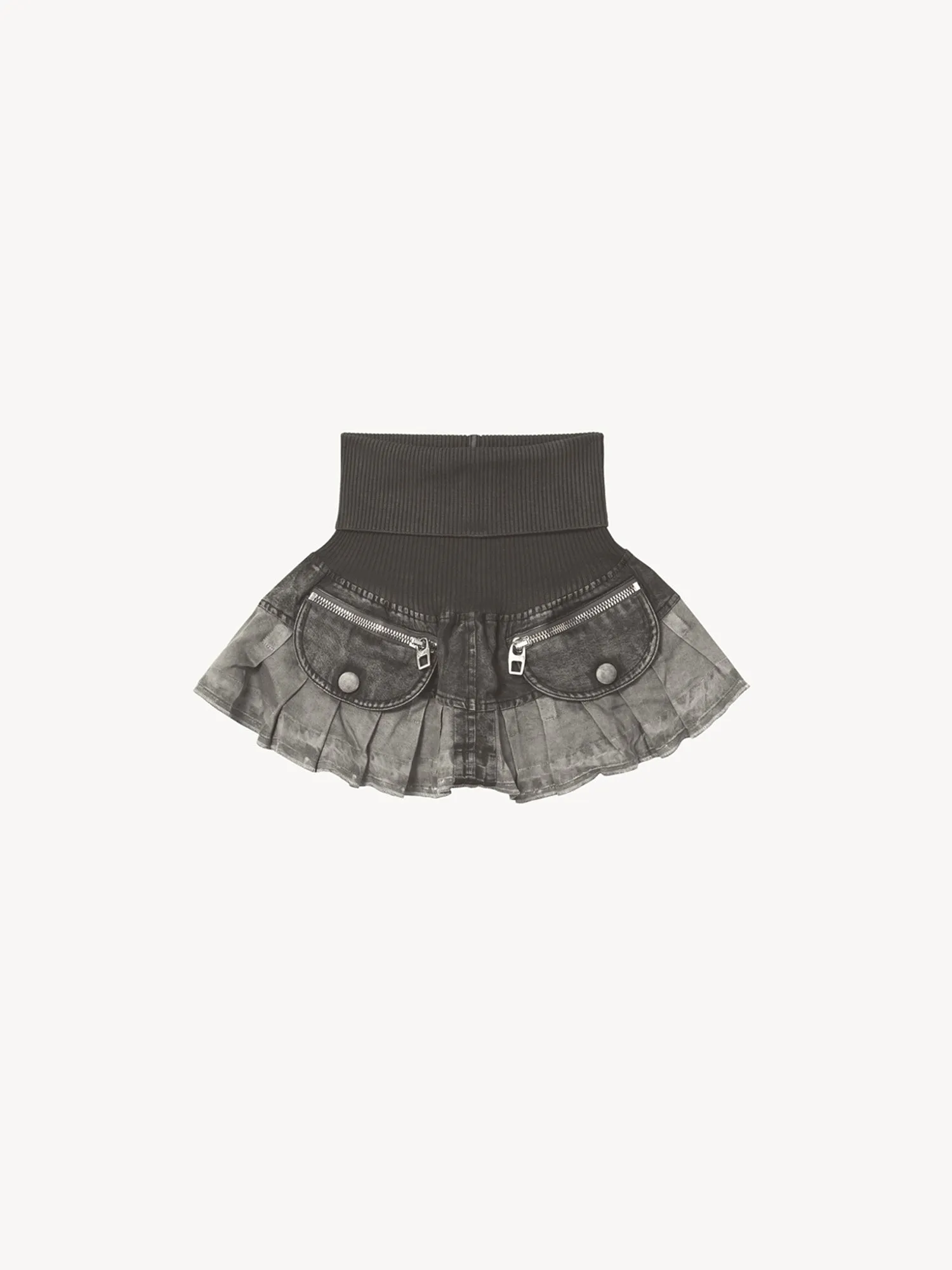 M60 x KNWLS Rib Mini Skirt sold by KNWLS product image thumbnail 3