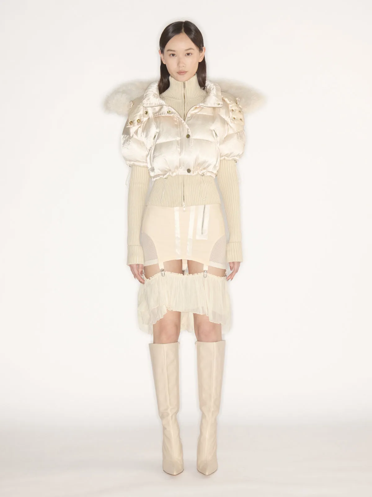 Uma Girdle Skirt Blonde sold by KNWLS product image thumbnail 2