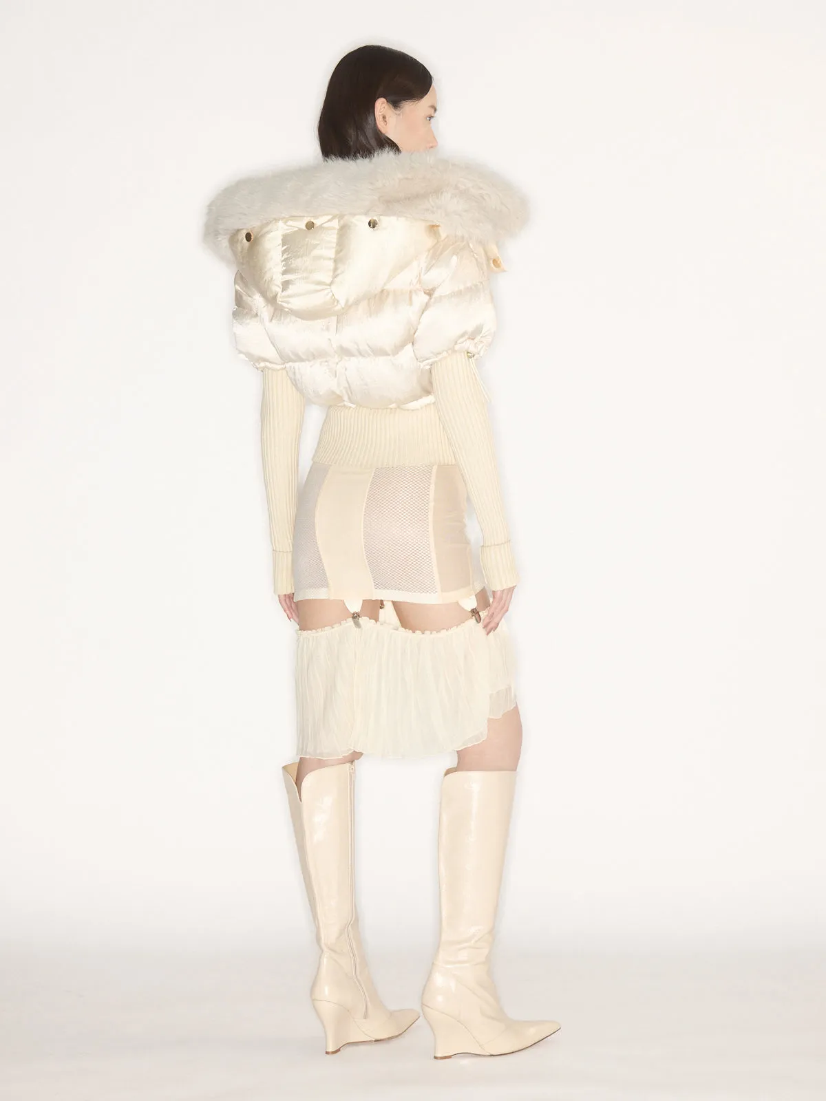 Uma Girdle Skirt Blonde sold by KNWLS product image thumbnail 3