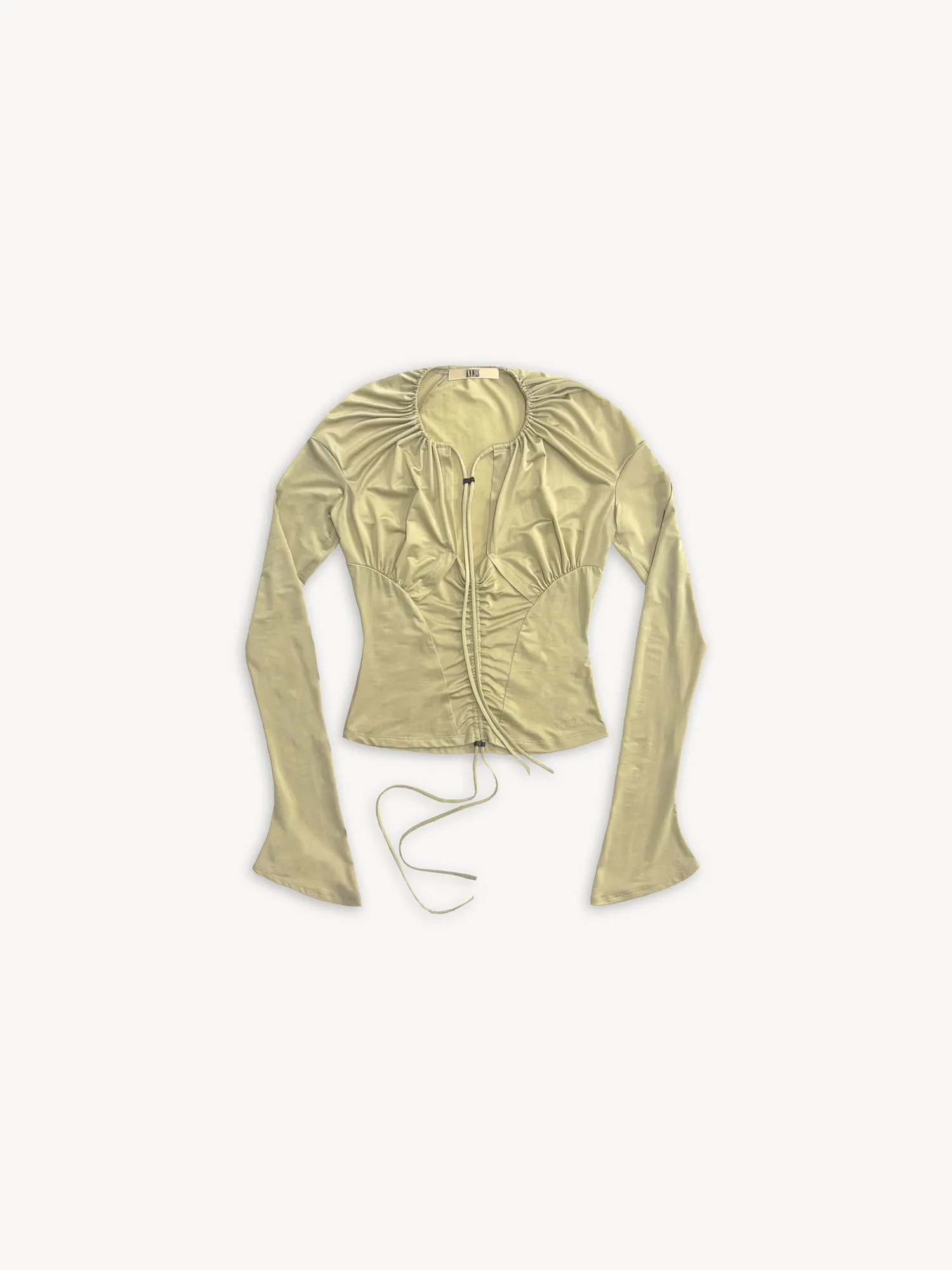 CU Blouse Pale Olive sold by KNWLS product image thumbnail 3
