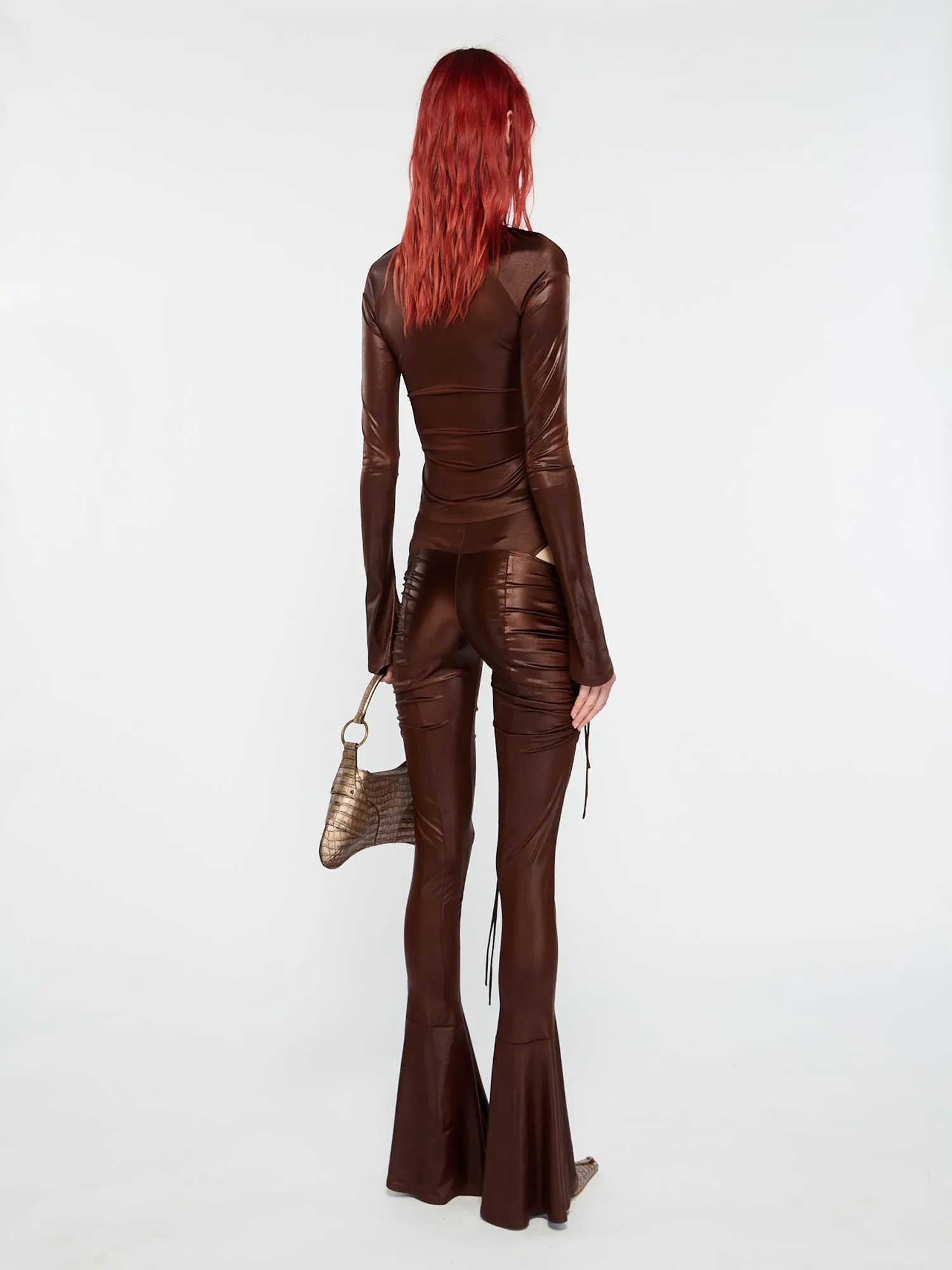 CU Trousers Brown Burn sold by KNWLS product image thumbnail 2