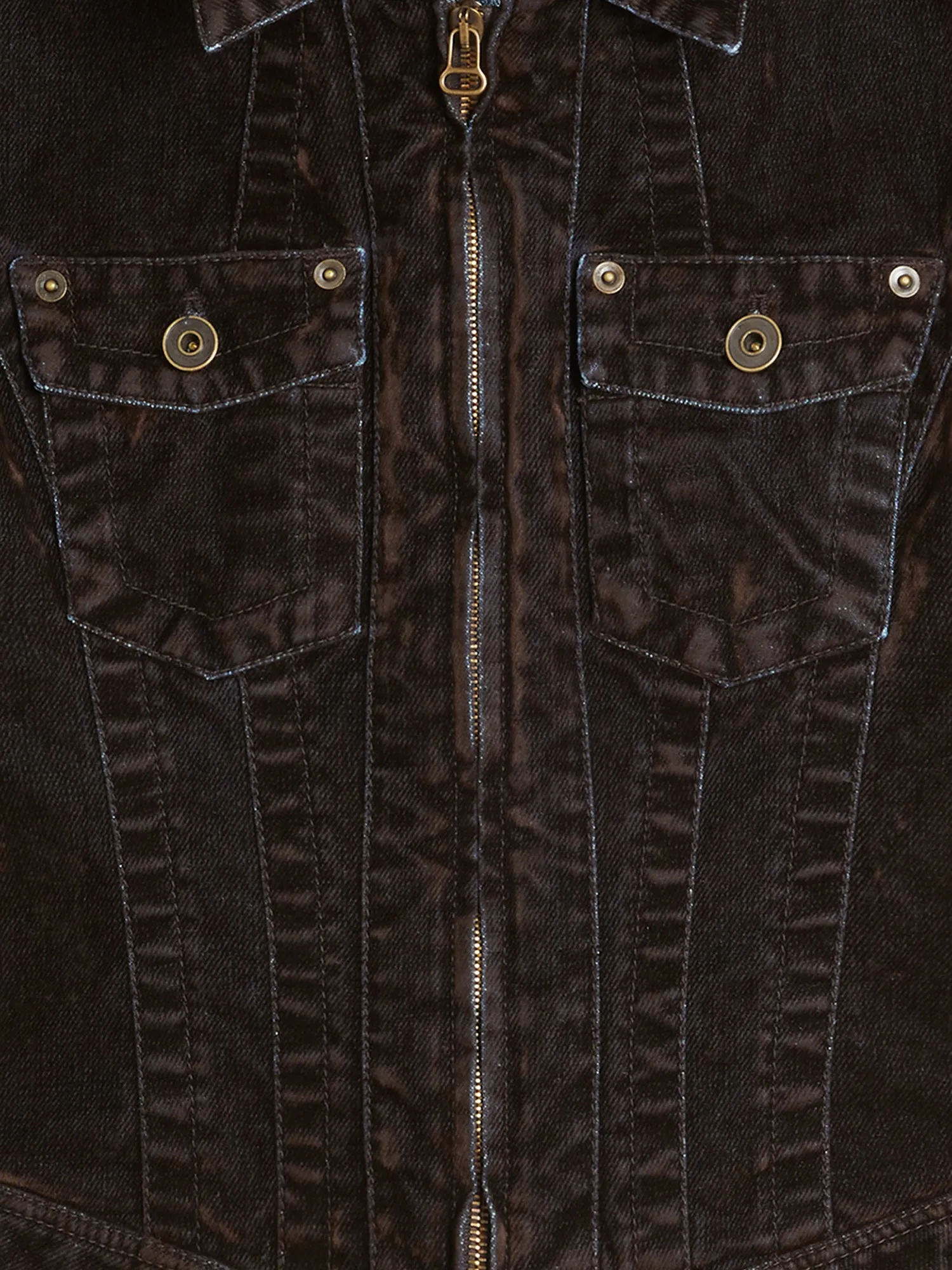 Flock Denim Jacket Dark sold by KNWLS product image thumbnail 2