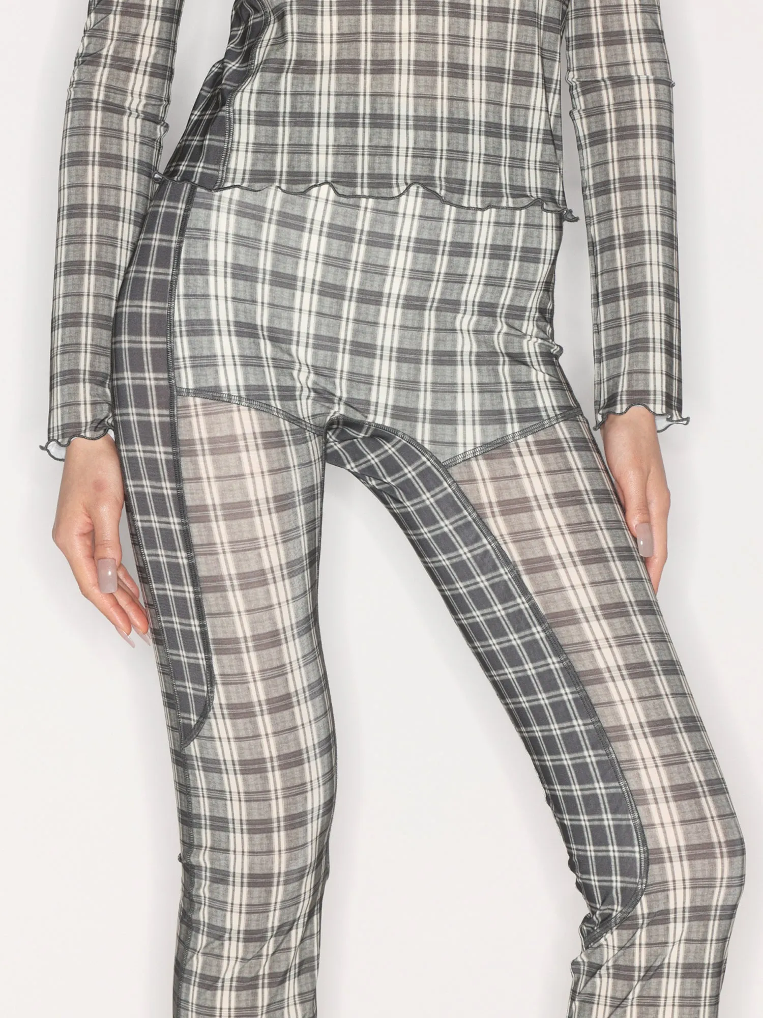 Halcyon Leggings Combi Check sold by KNWLS product image thumbnail 5