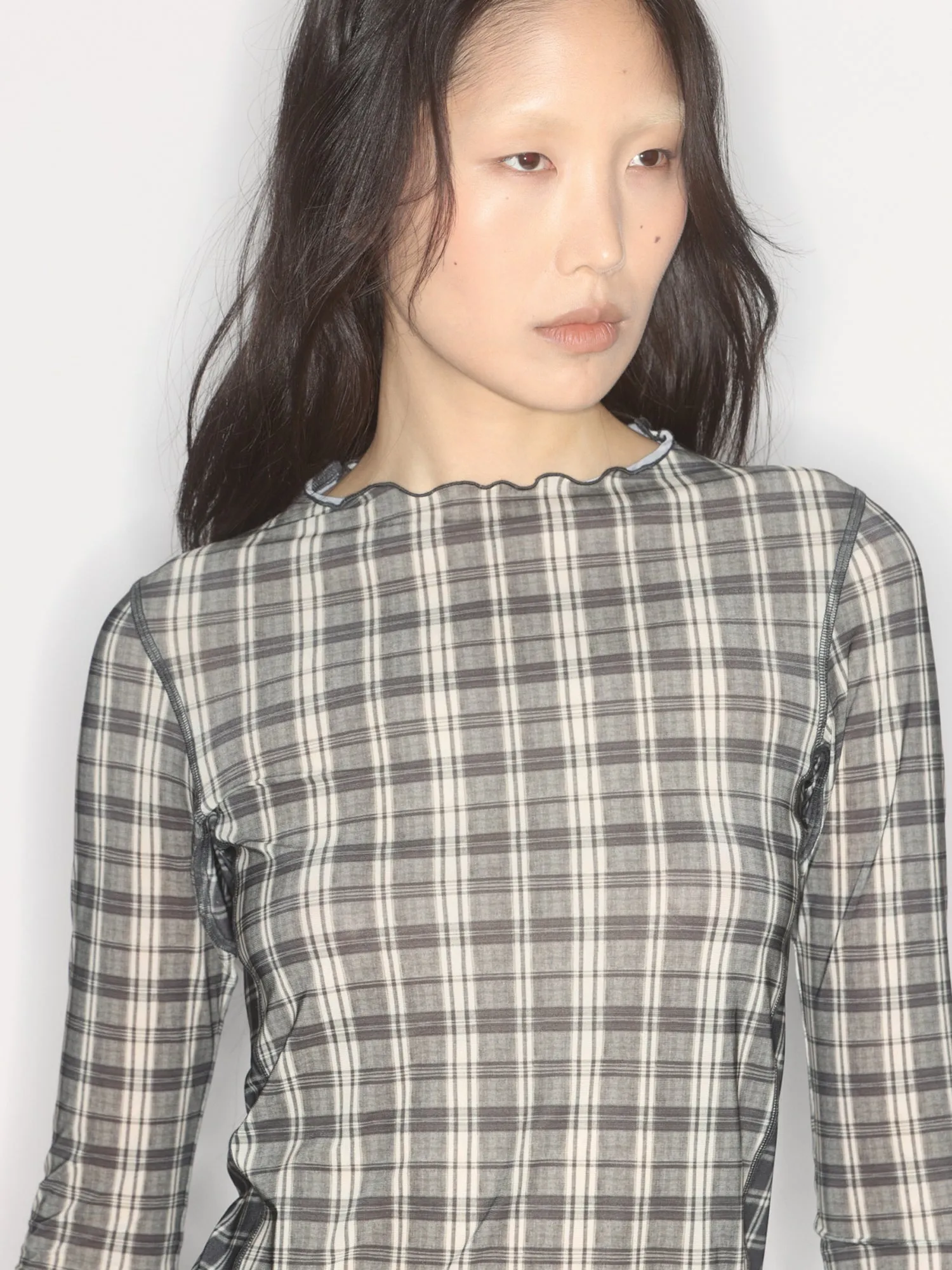 Halcyon Top Combi Check sold by KNWLS product image thumbnail 5