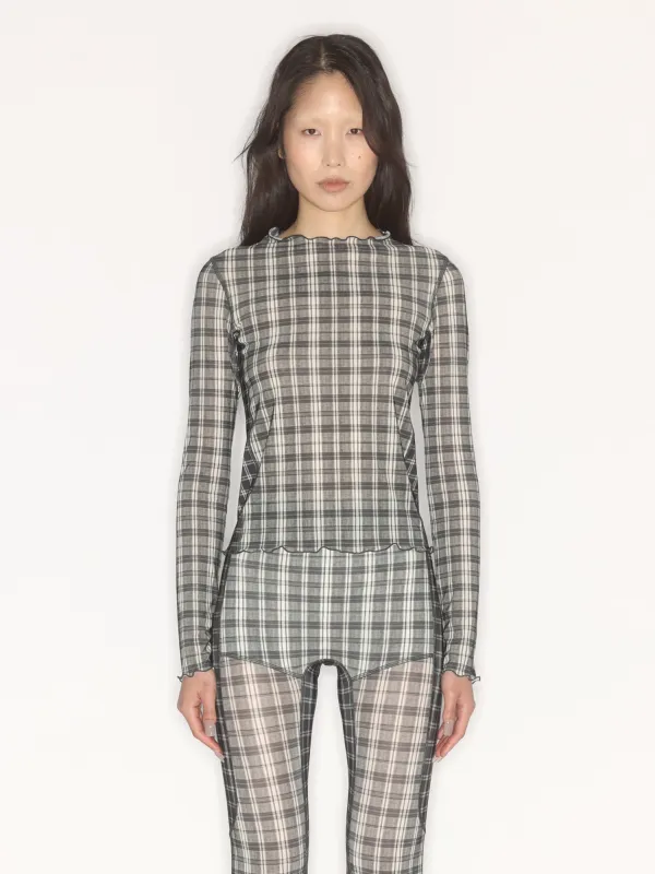 Halcyon Top Combi Check sold by KNWLS