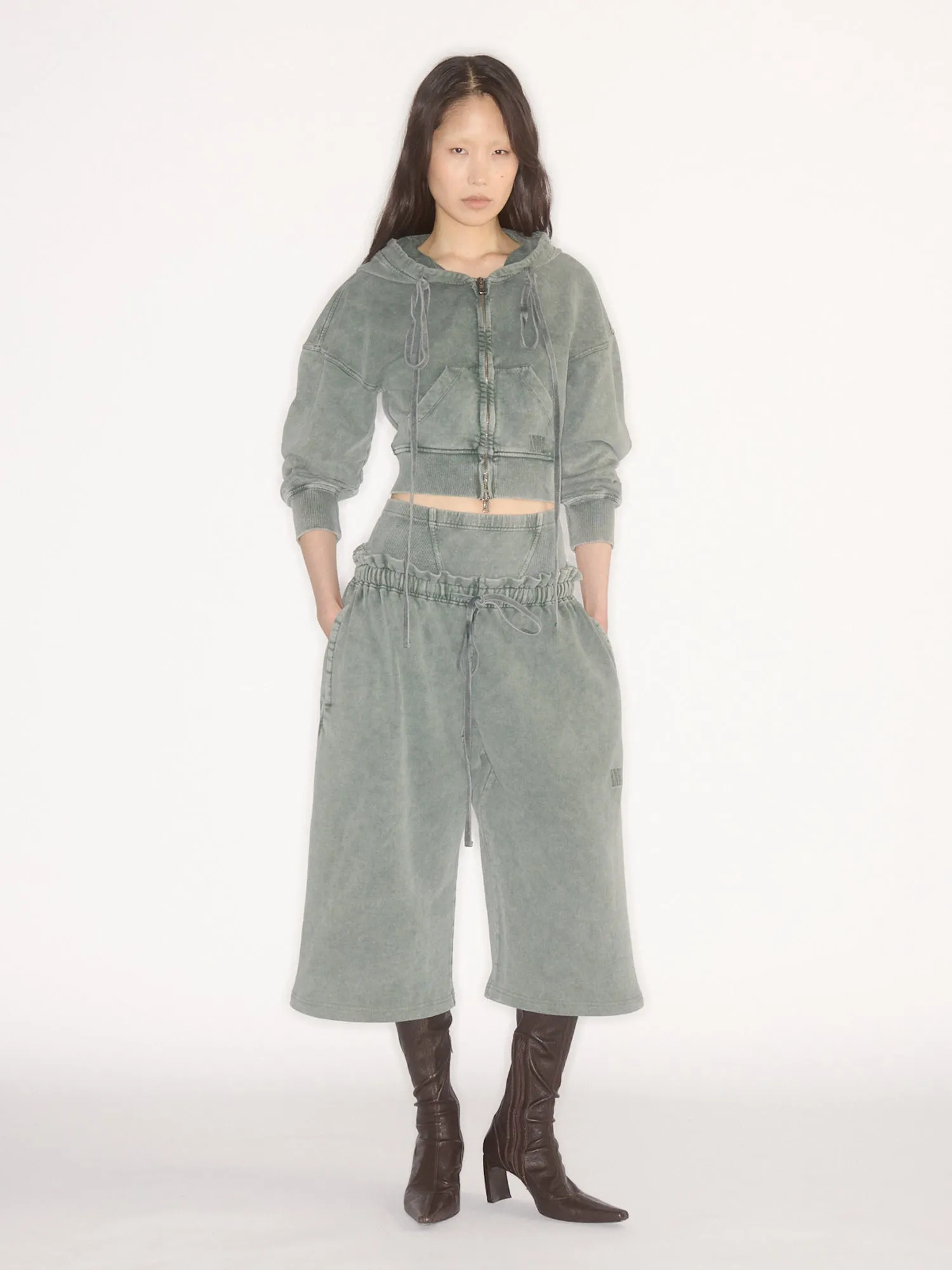 Haze Hoodie Sage sold by KNWLS product image thumbnail 2