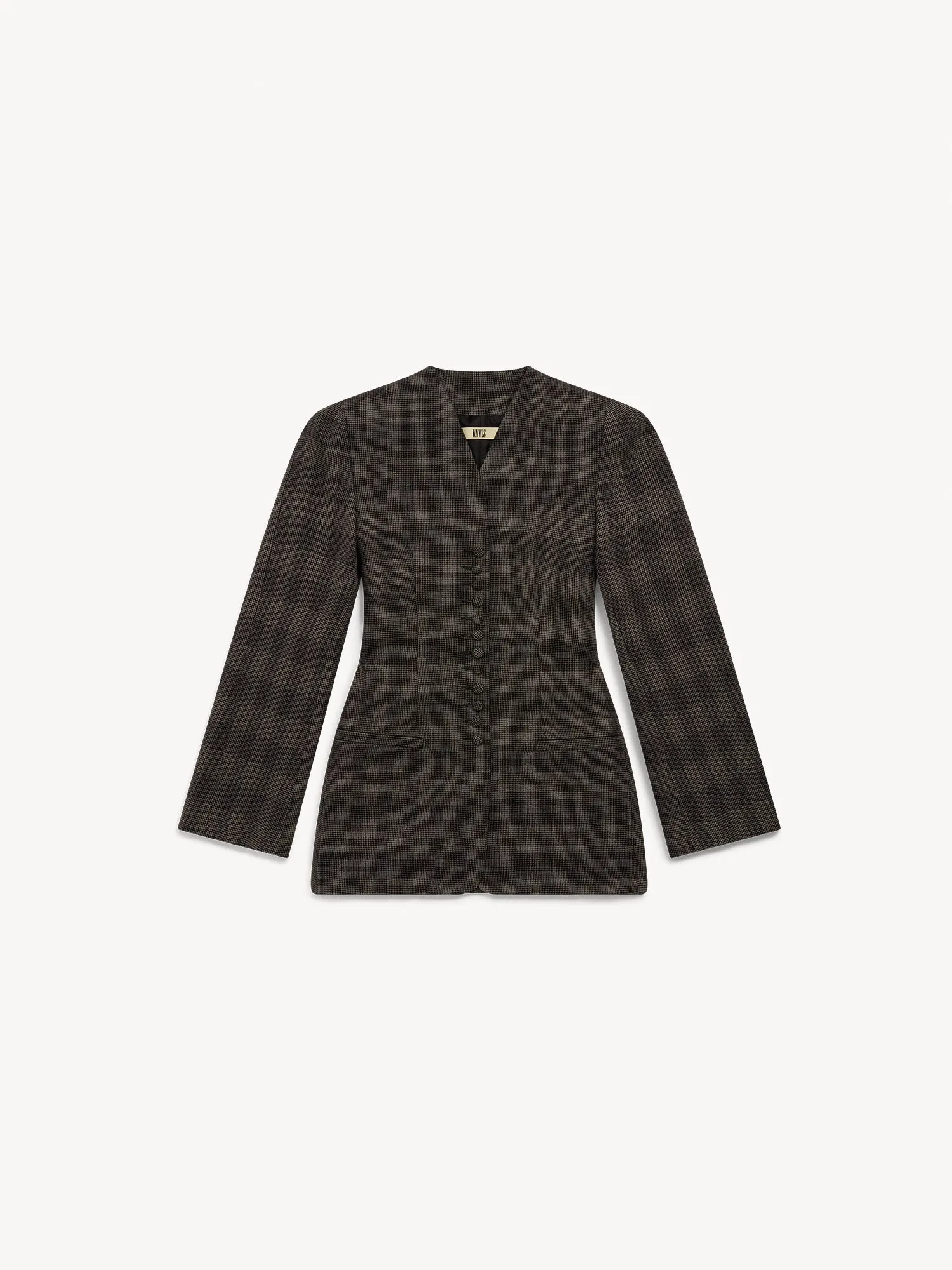 Jett Tailored Jacket Glen Check sold by KNWLS product image thumbnail 4