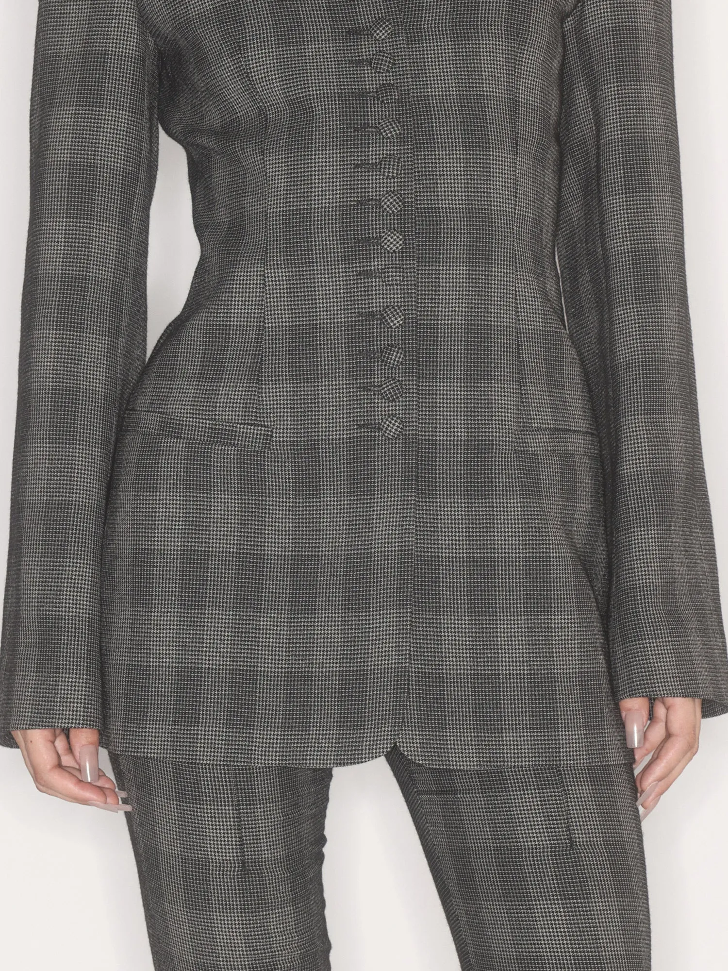 Jett Tailored Jacket Glen Check sold by KNWLS product image thumbnail 5