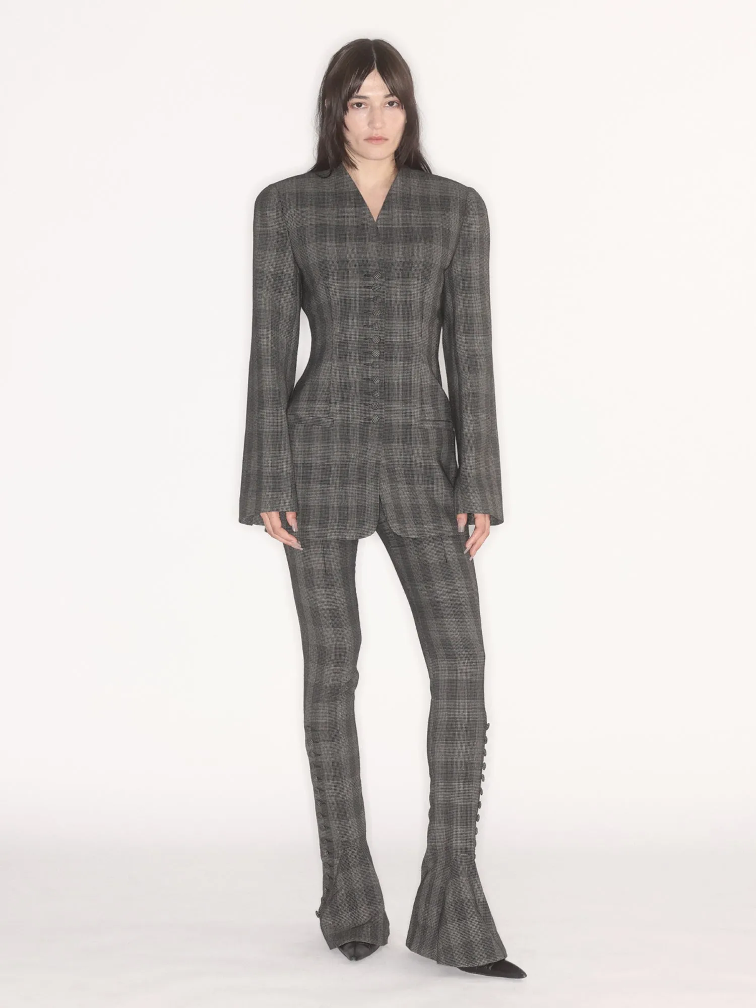 Jett Tailored Jacket Glen Check sold by KNWLS product image thumbnail 2