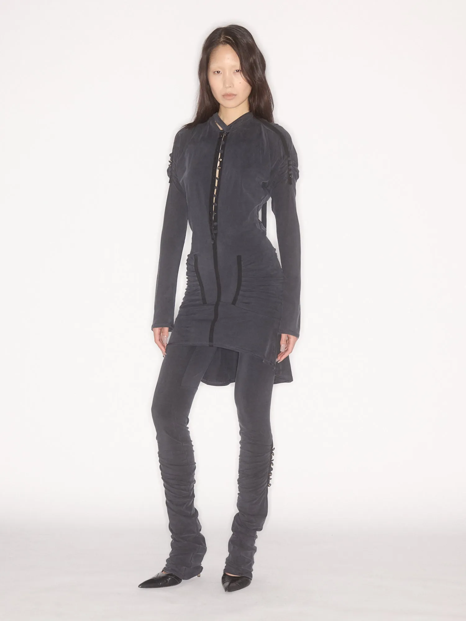 Leia Dress Dark sold by KNWLS product image thumbnail 2