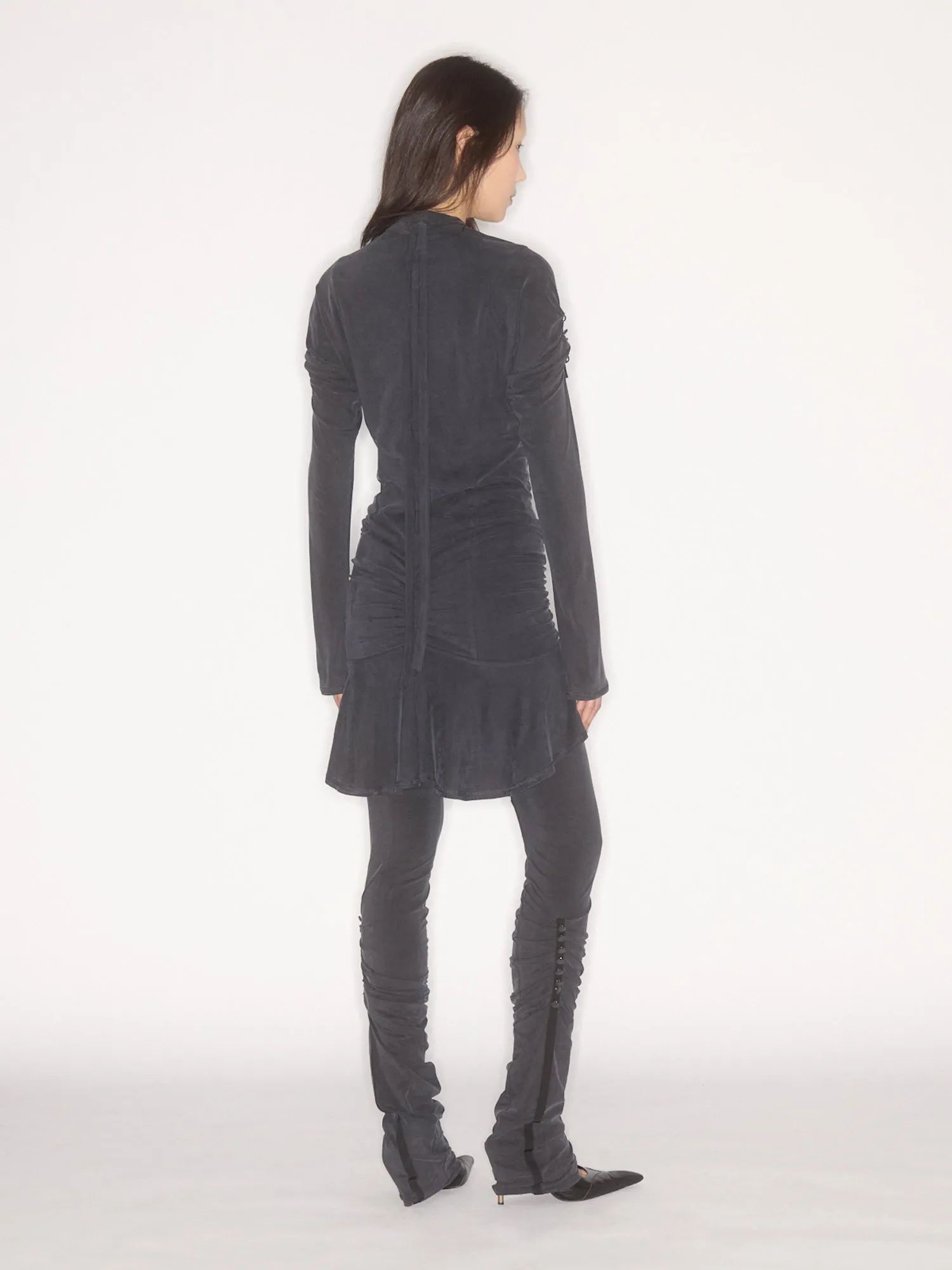 Leia Trousers Dark sold by KNWLS product image thumbnail 3