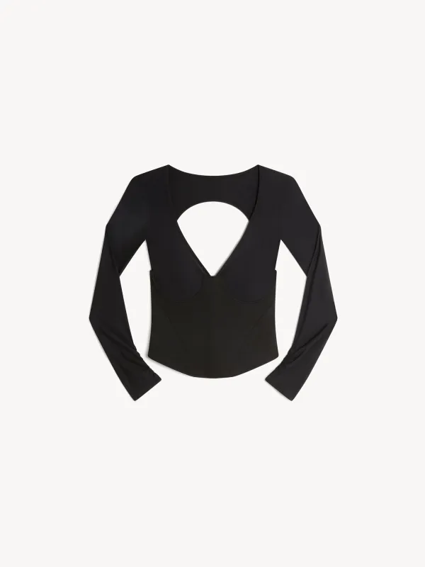 Scythe Bustier Black made by KNWLS