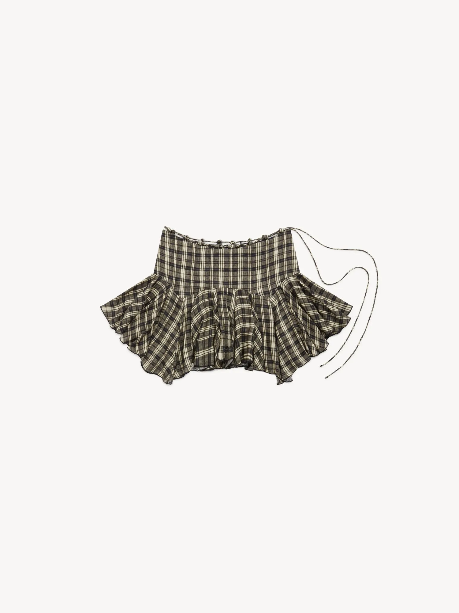 Tess Skirt Combi Check sold by KNWLS product image thumbnail 4