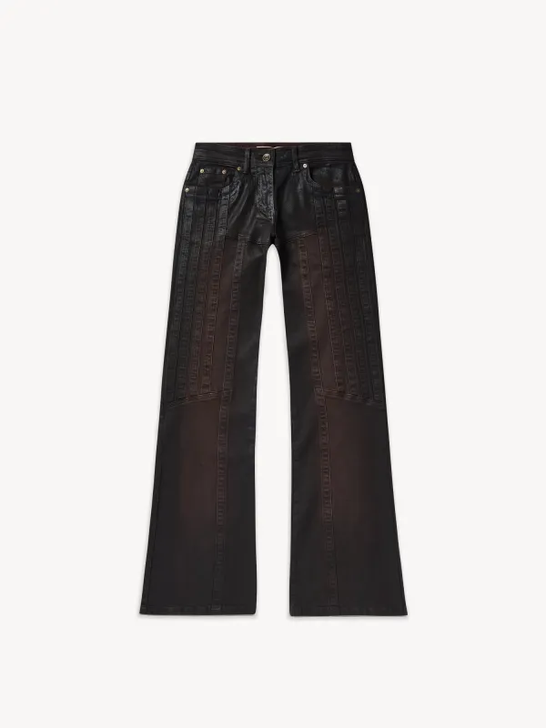 Alice Jeans Brown Gloss made by KNWLS