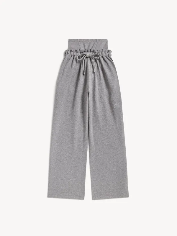 Haze Sweatpants Grey Marl made by KNWLS
