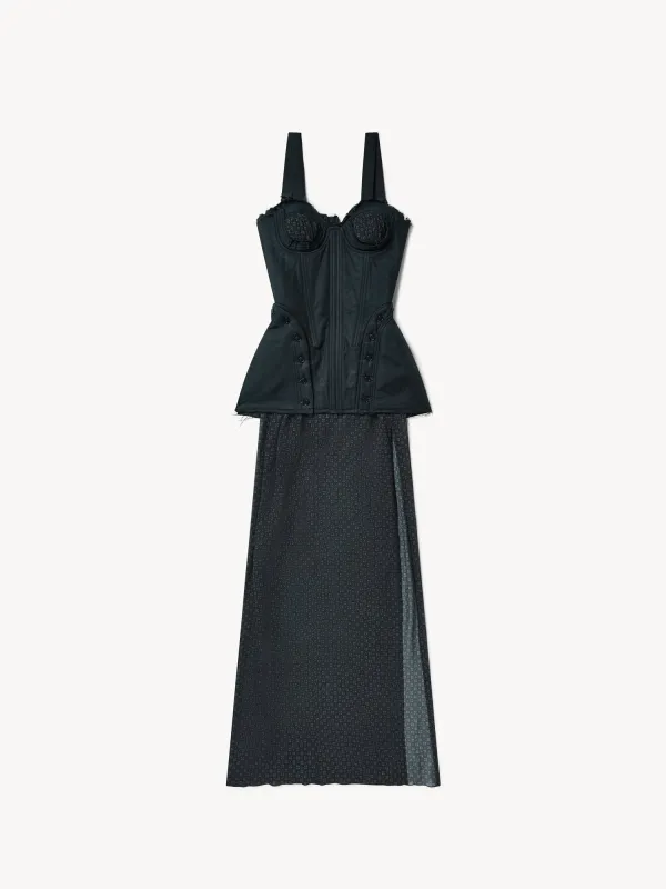 Sable Maxi Dress Scarf made by KNWLS