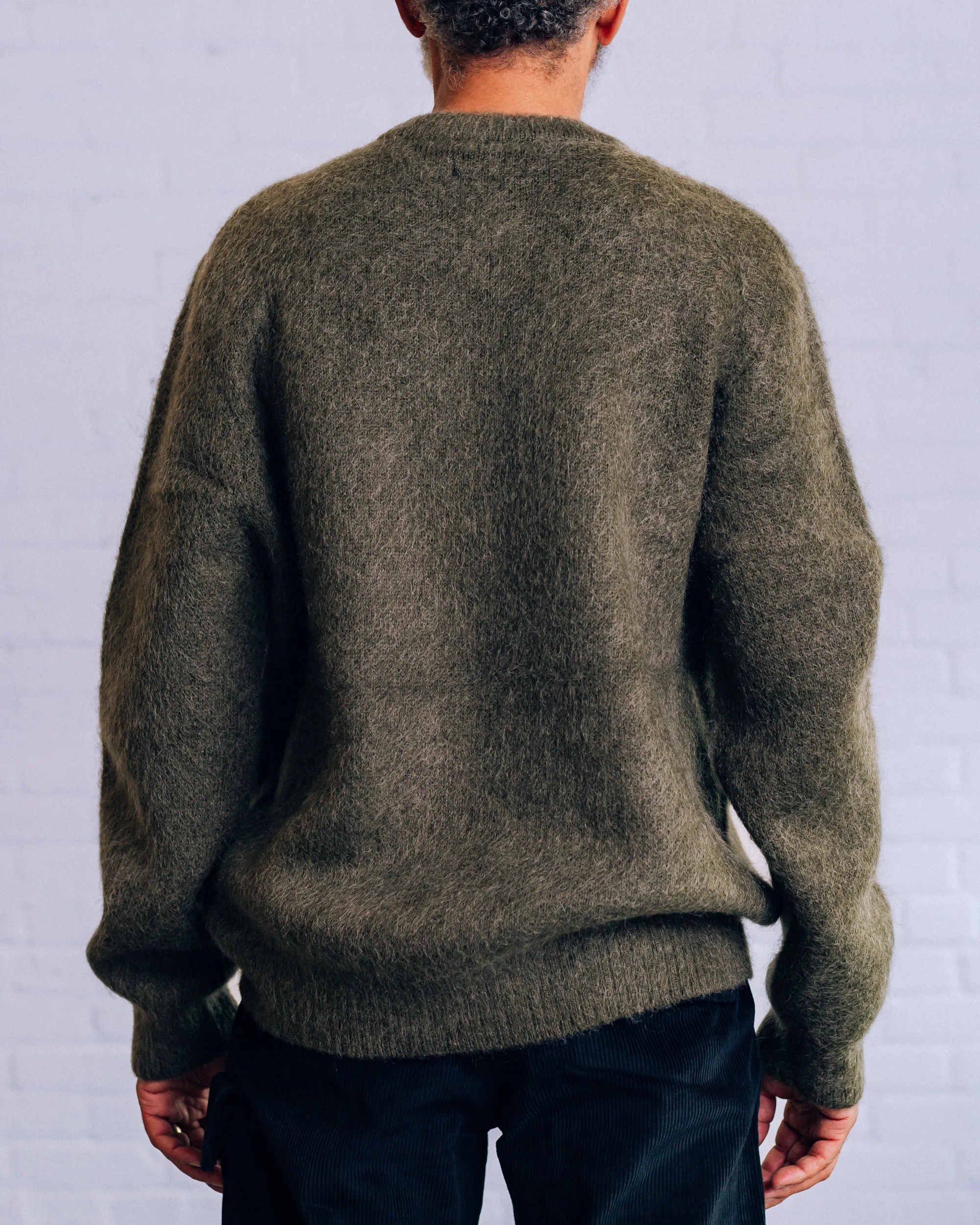 Black Rose Mohair Sweater sold by Raised by Wolves product image thumbnail 3