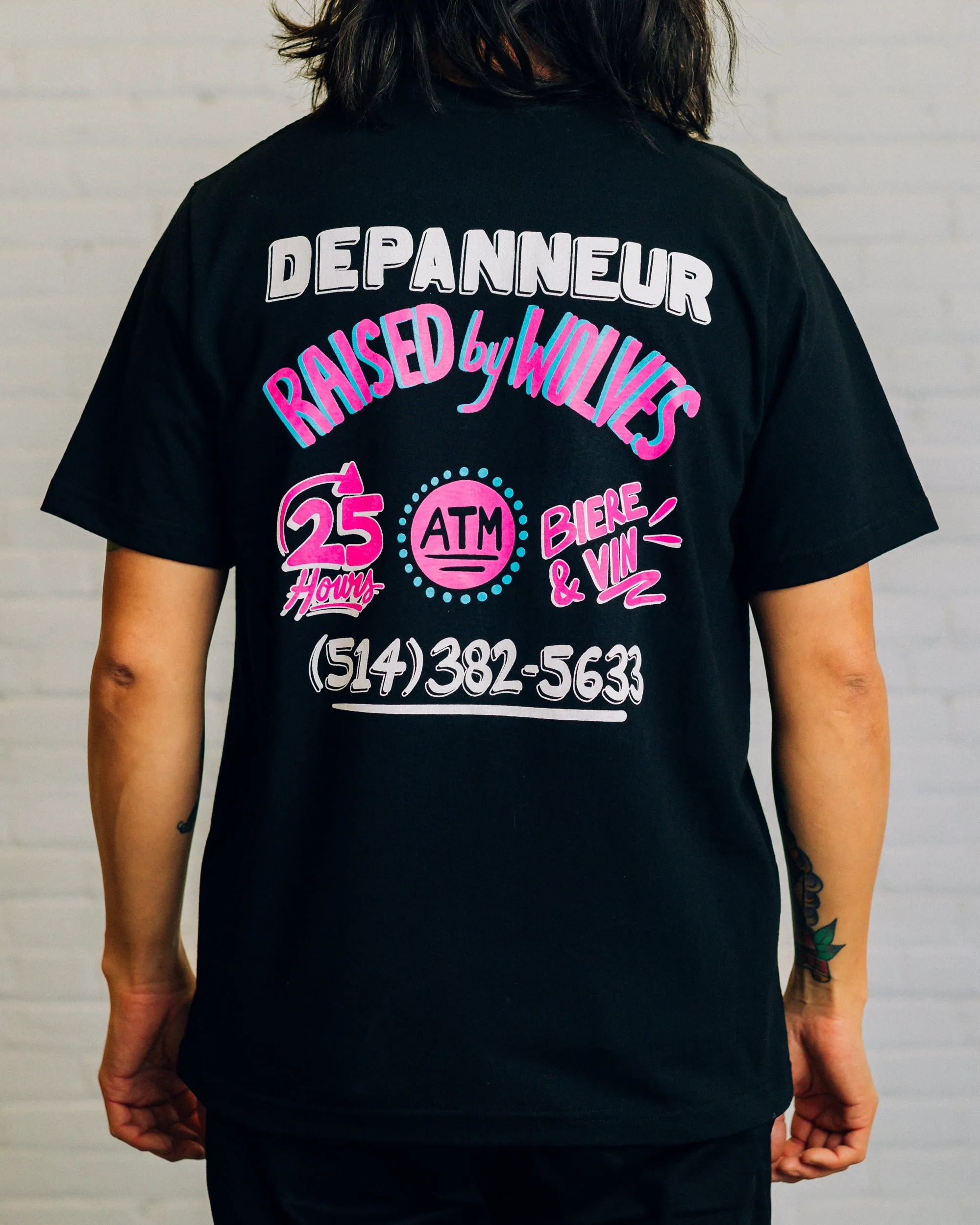 Depanneur Tee sold by Raised by Wolves product image thumbnail 3