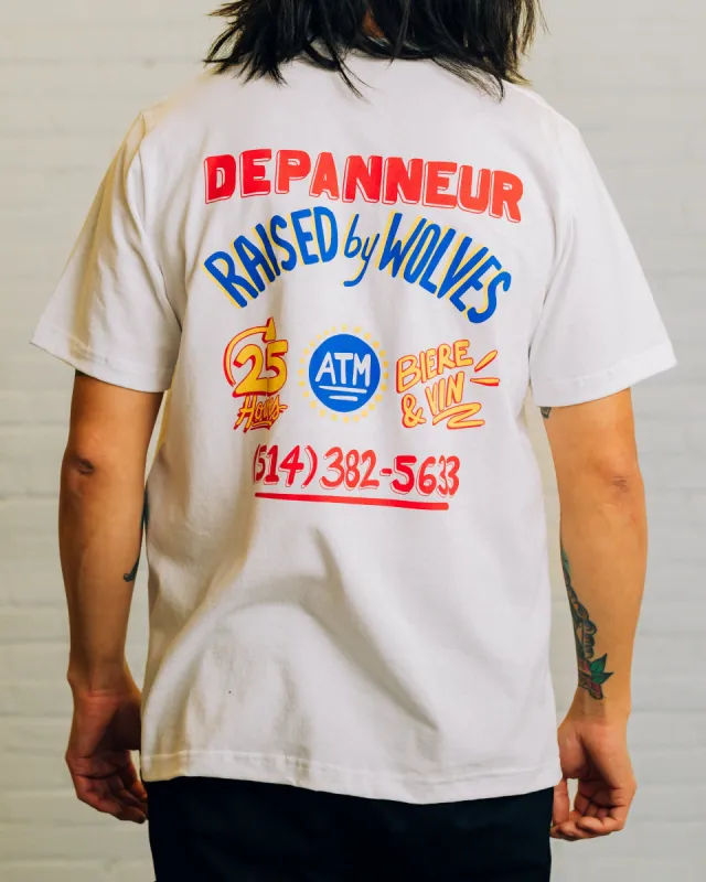 Depanneur Tee sold by Raised by Wolves