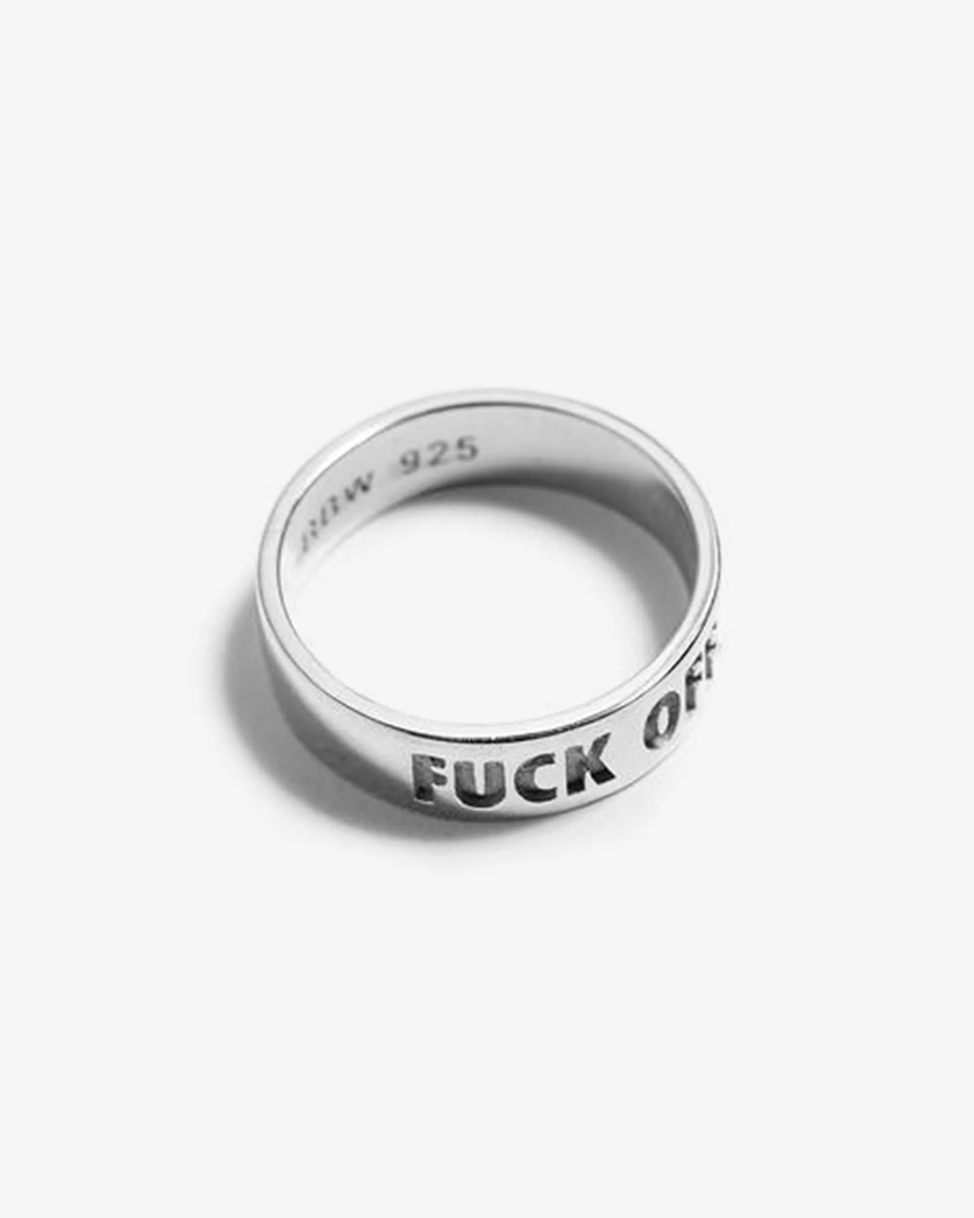 Fuck Off Ring sold by Raised by Wolves