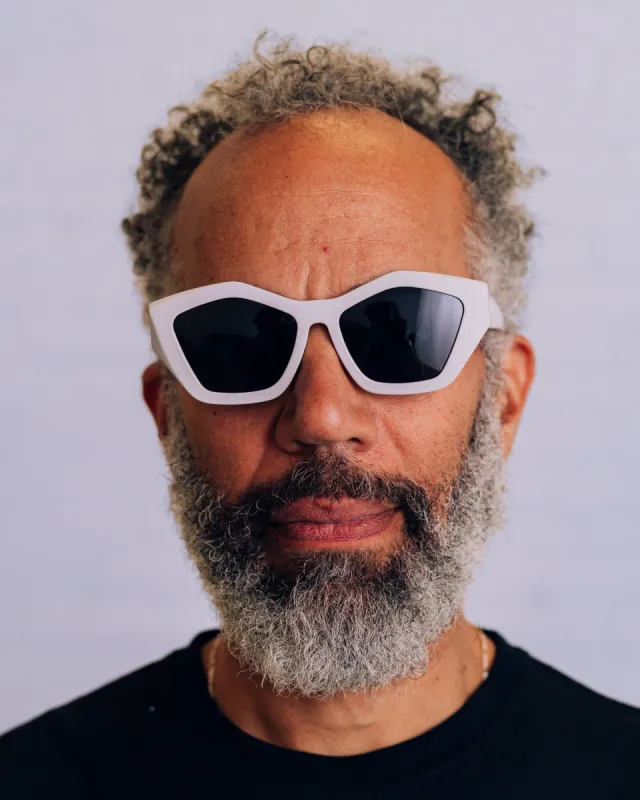 Model V Sunglasses sold by Raised by Wolves