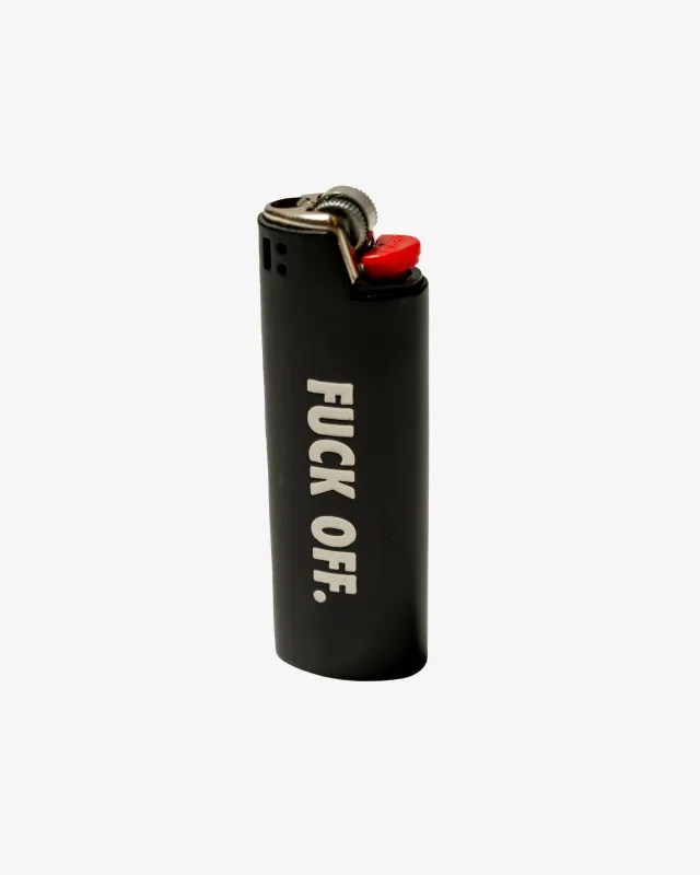 Fuck Off Lighter Case sold by Raised by Wolves