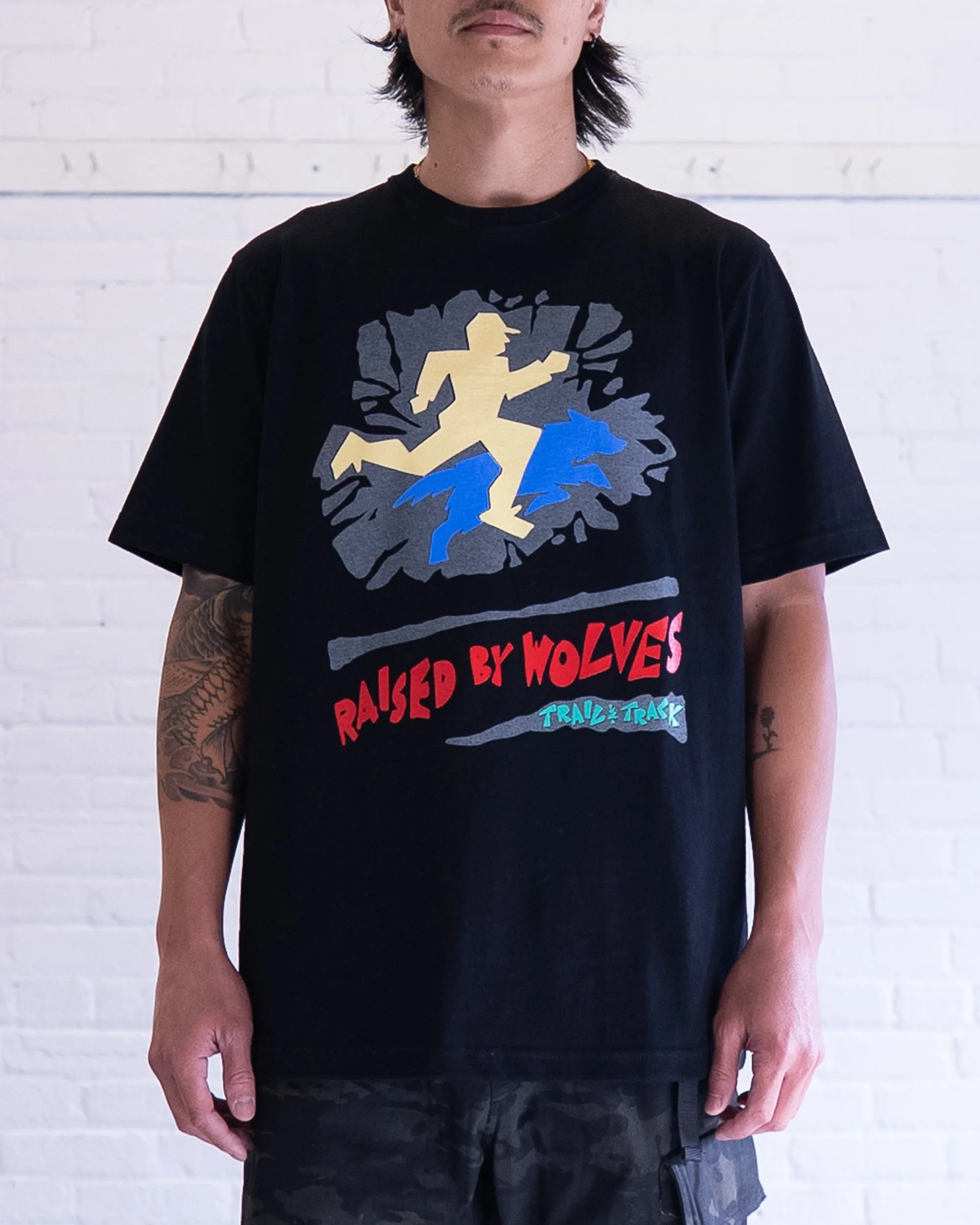 Trail & Track Tee sold by Raised by Wolves product image thumbnail 2