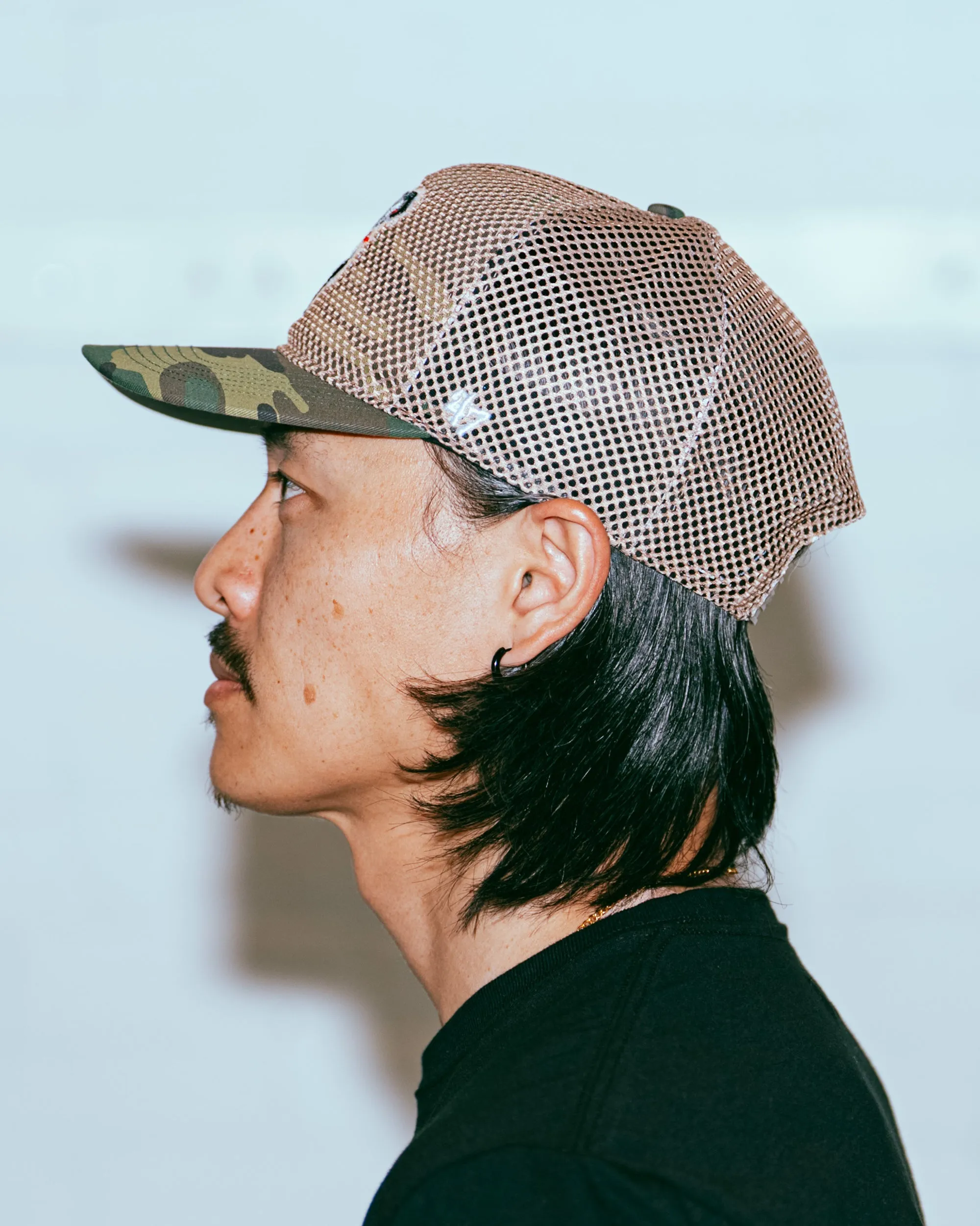 Mesh Overlay Hat sold by Raised by Wolves product image thumbnail 2