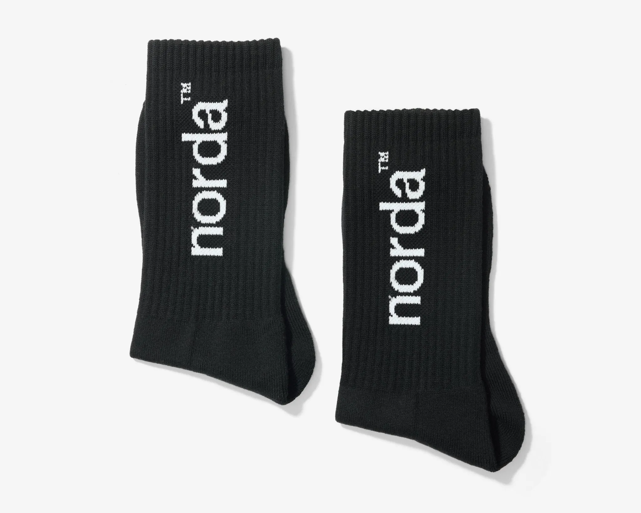 Retro Sock - U - Black sold by Norda product image thumbnail 2