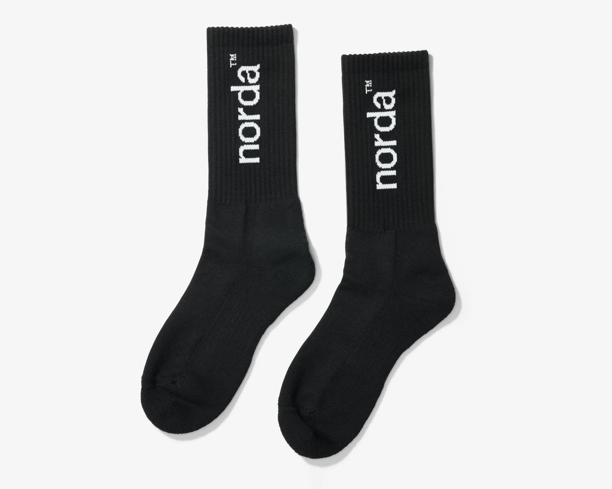 Retro Sock - U - Black sold by Norda
