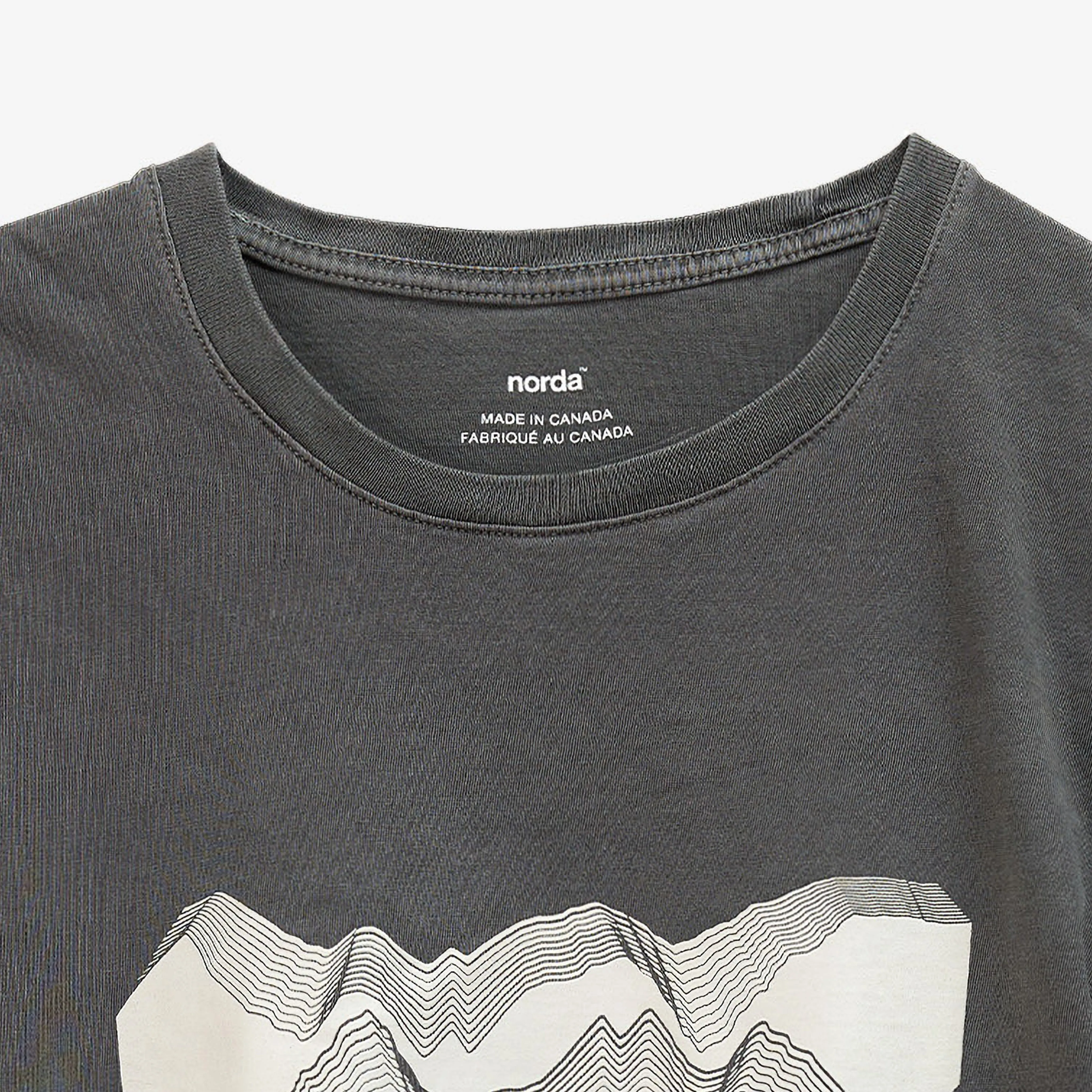 Mindscape Tee - U - Sun Faded Black sold by Norda product image thumbnail 2