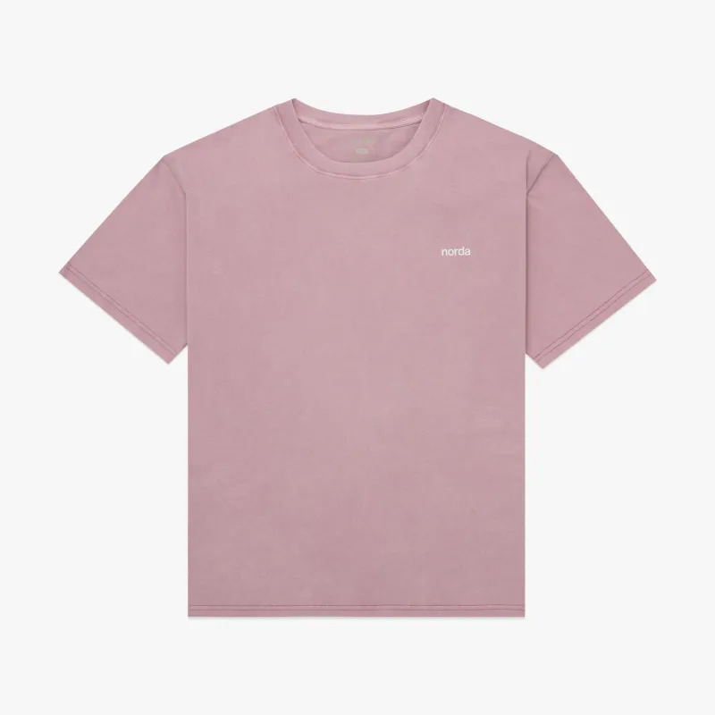 Logo Tee - U - Ash Pink sold by Norda