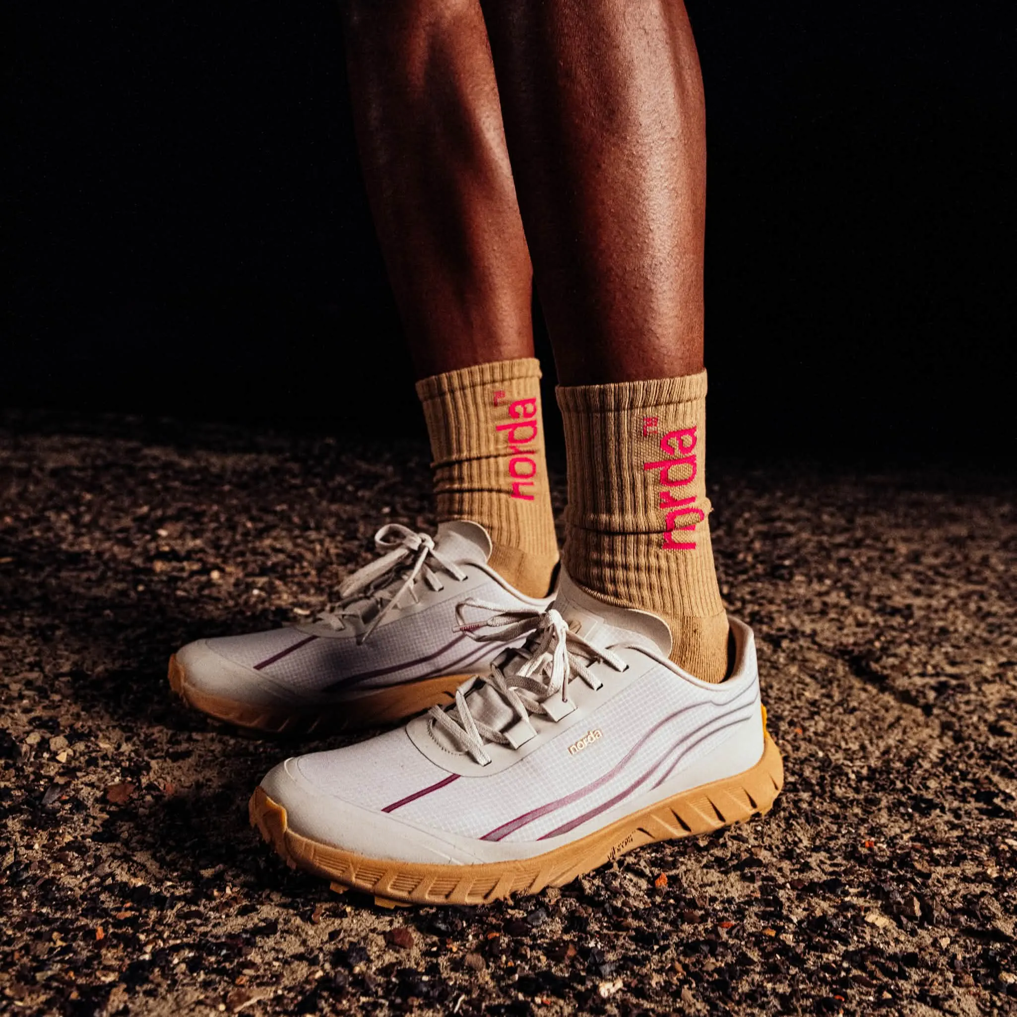 Retro Sock - U - Pink Fudge sold by Norda product image thumbnail 4