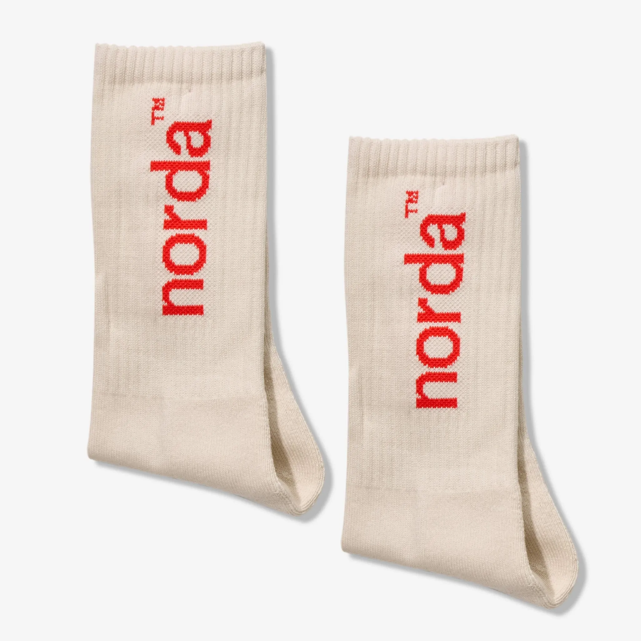 Retro Sock - U - Cream sold by Norda product image thumbnail 2