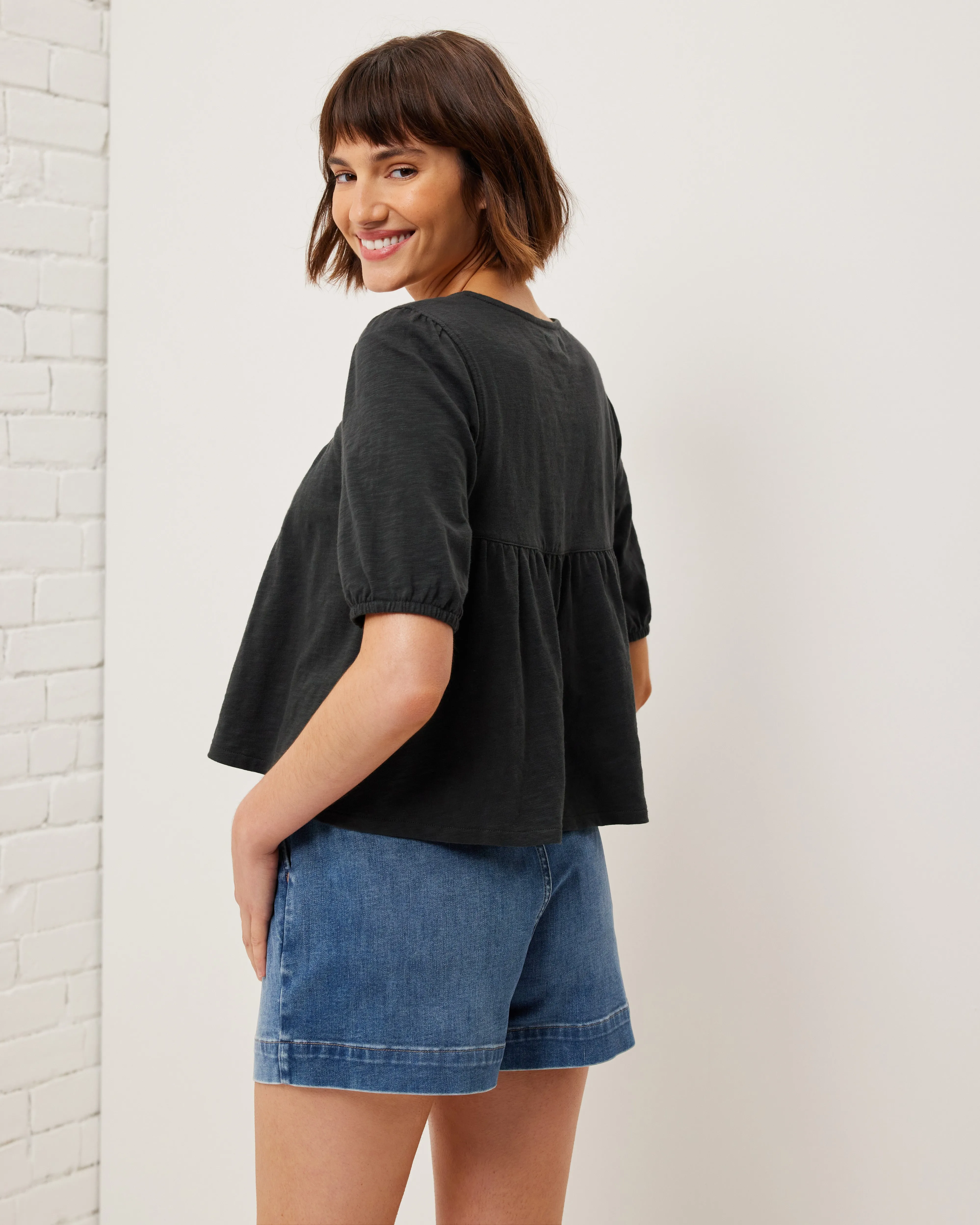 Breezy Puff Sleeve Top sold by UpWest product image thumbnail 2