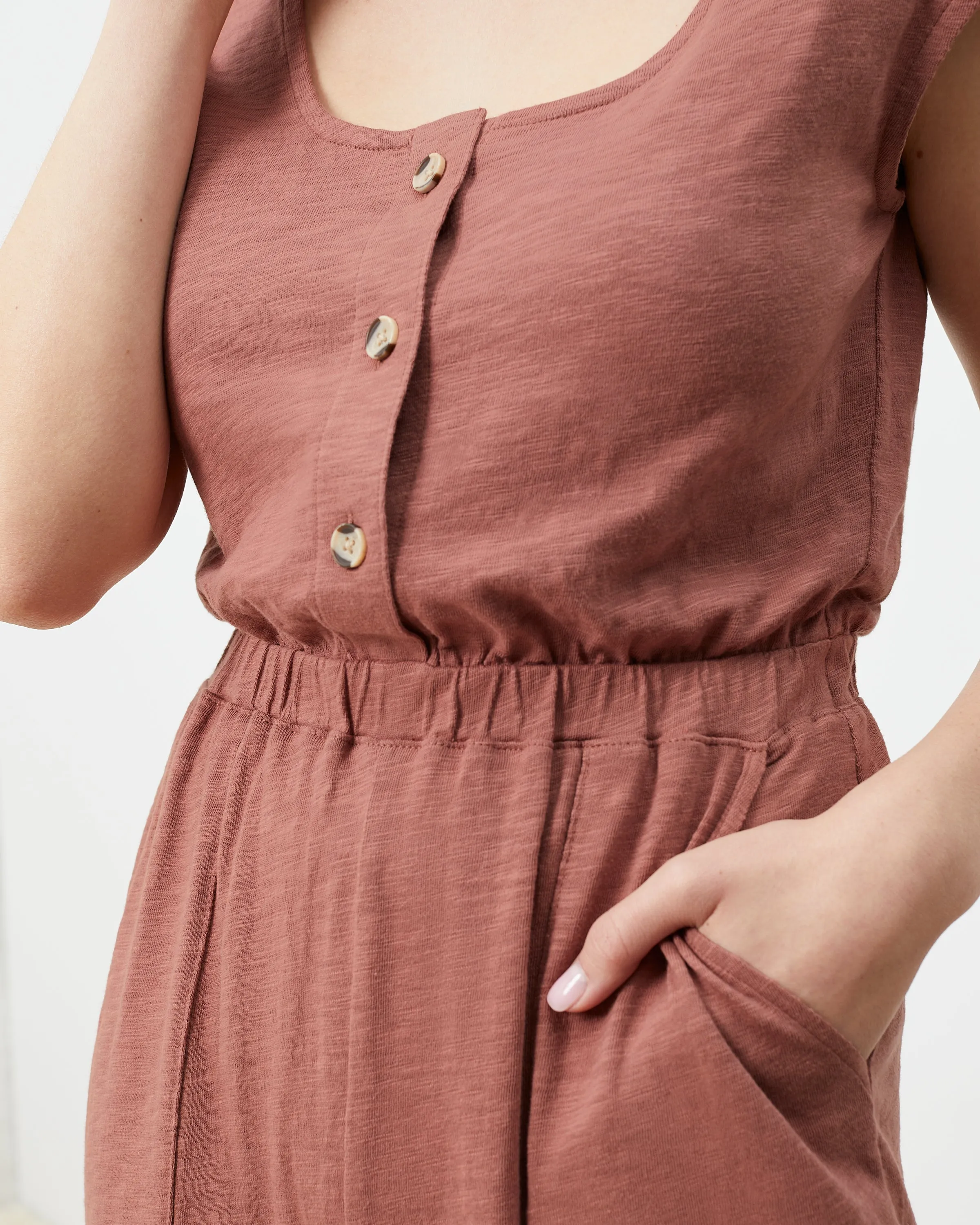 Perfect Wide-Leg Romper sold by UpWest product image thumbnail 3