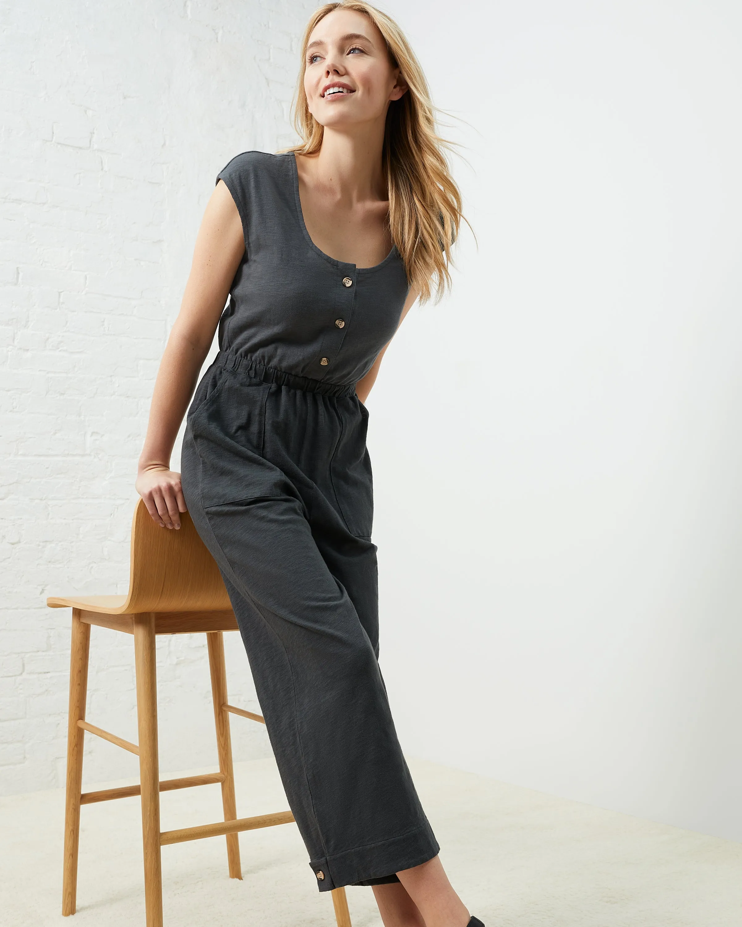 Perfect Wide-Leg Romper sold by UpWest product image thumbnail 5