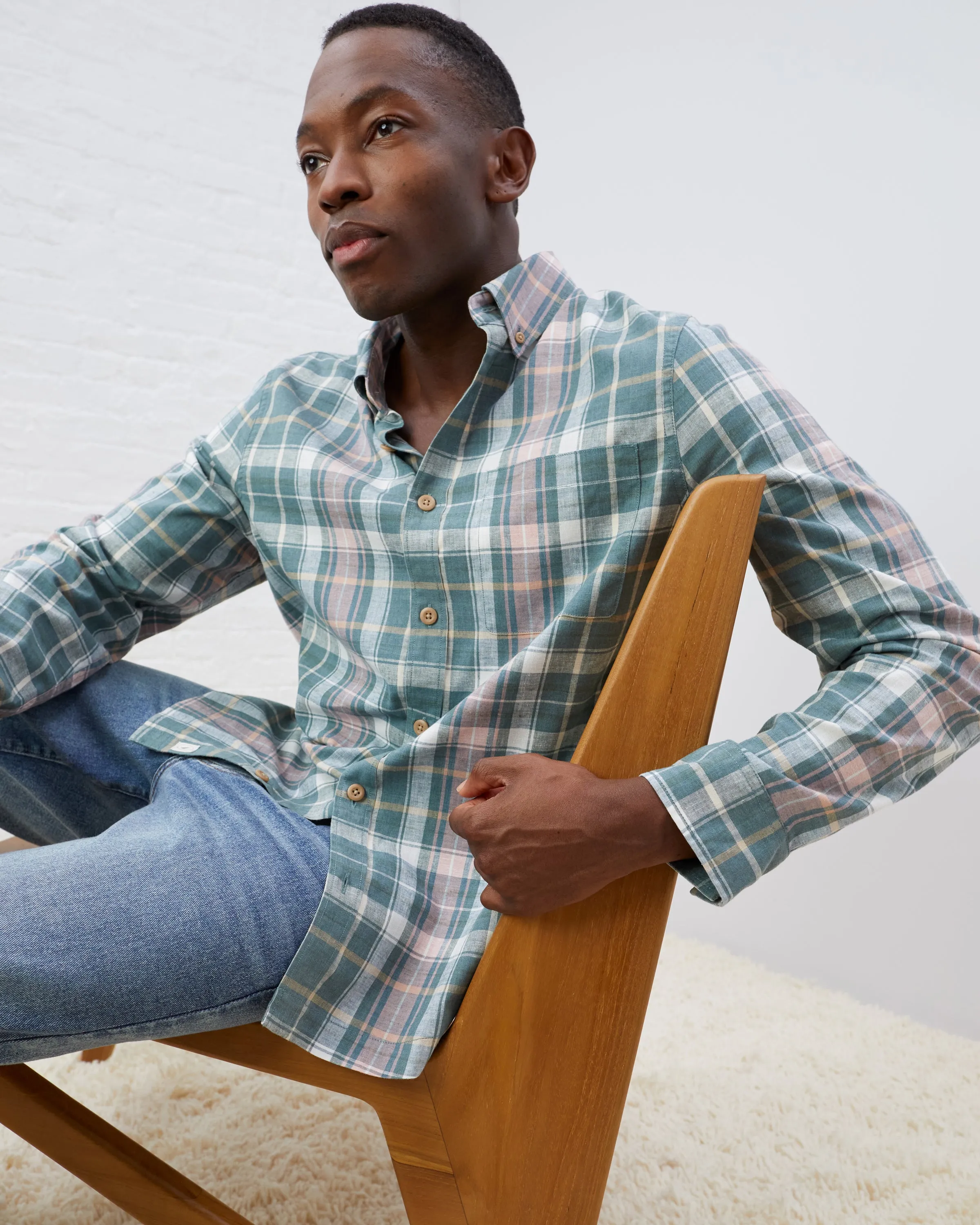 EcoHemp Button-Down Shirt sold by UpWest product image thumbnail 4