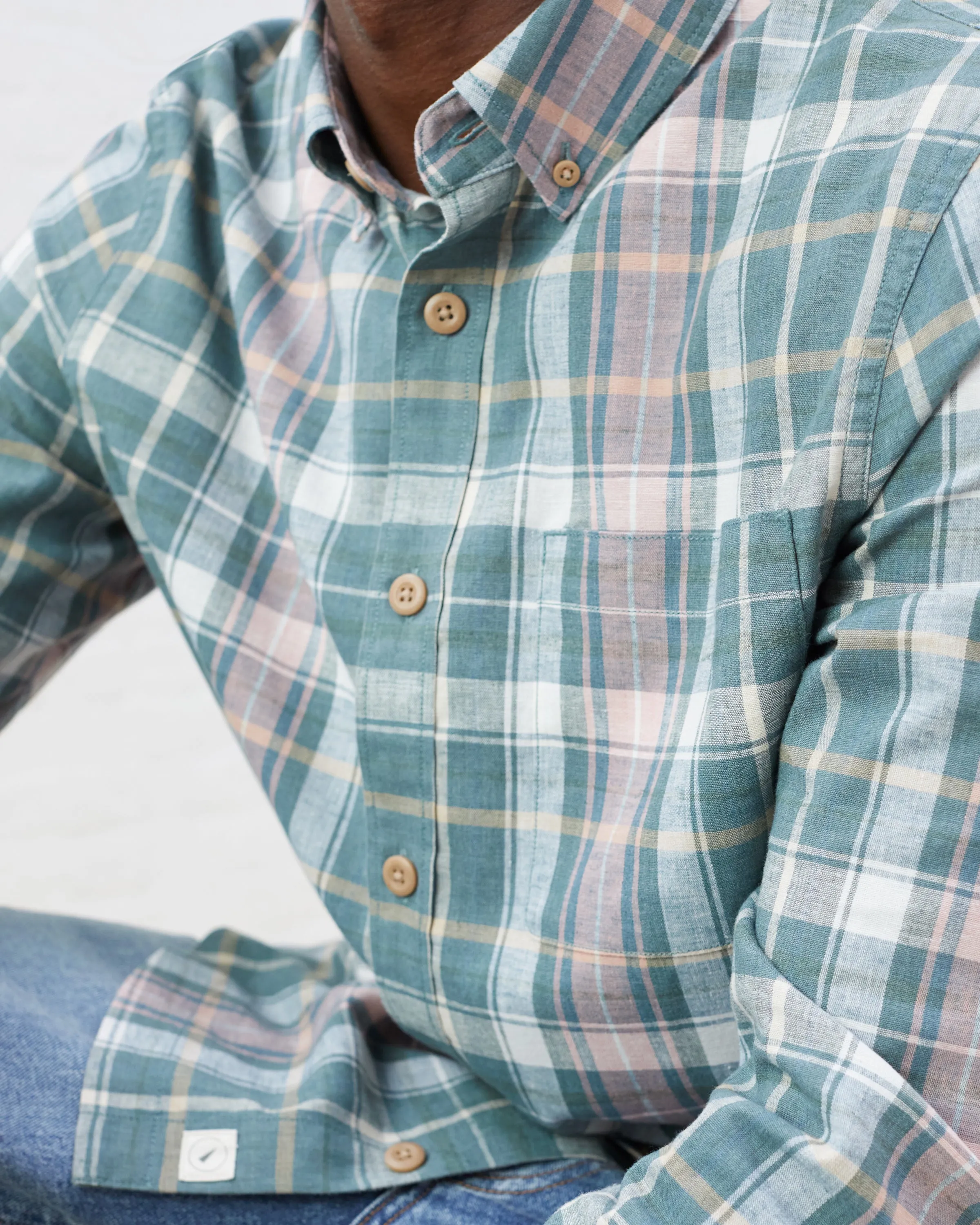 EcoHemp Button-Down Shirt sold by UpWest product image thumbnail 3