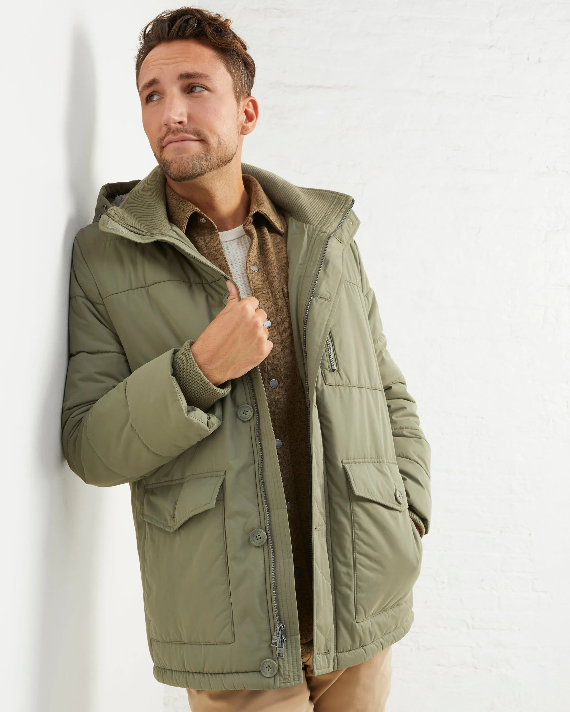 Sherpa-Lined Puffer Coat sold by UpWest product image thumbnail 3