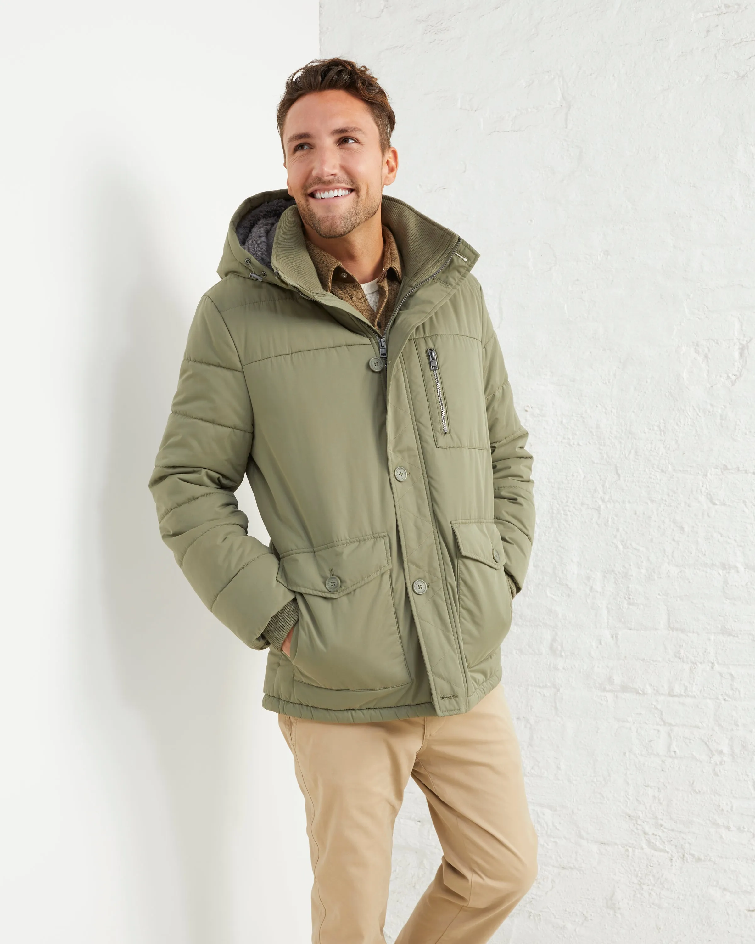Sherpa-Lined Puffer Coat sold by UpWest product image thumbnail 2