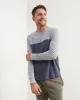 Hemp Jersey Colorblock Tee sold by UpWest