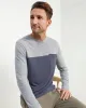Hemp Jersey Colorblock Tee sold by UpWest