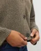 Comfy Cropped Rib Cardigan sold by UpWest
