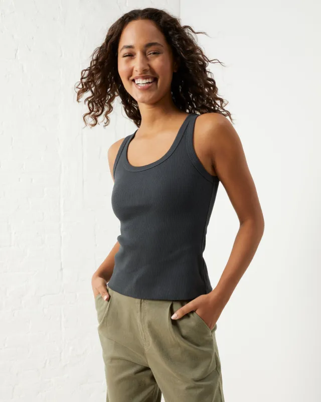 Ribbed Layering Tank sold by UpWest
