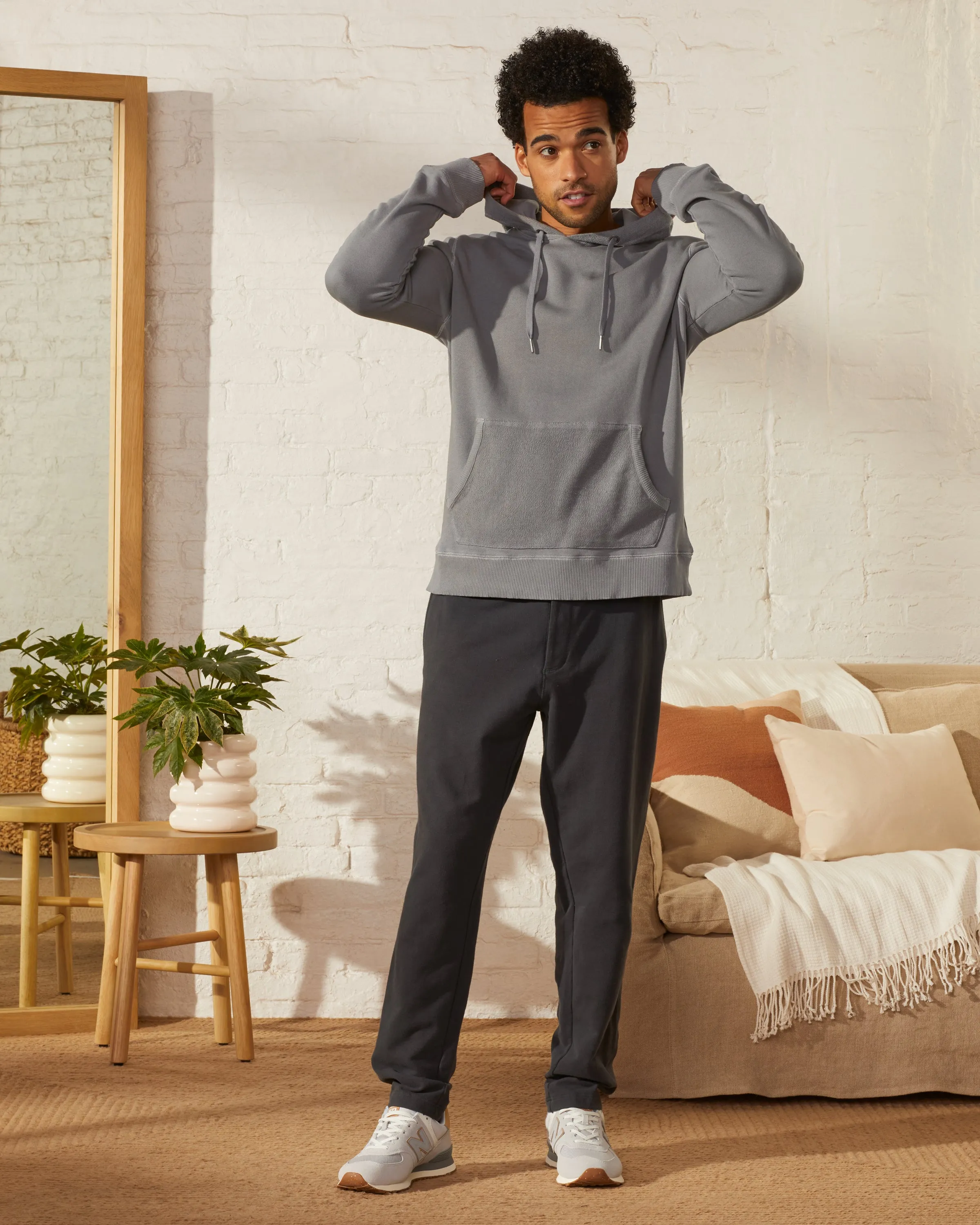 Relaxed Terry Hoodie sold by UpWest product image thumbnail 5
