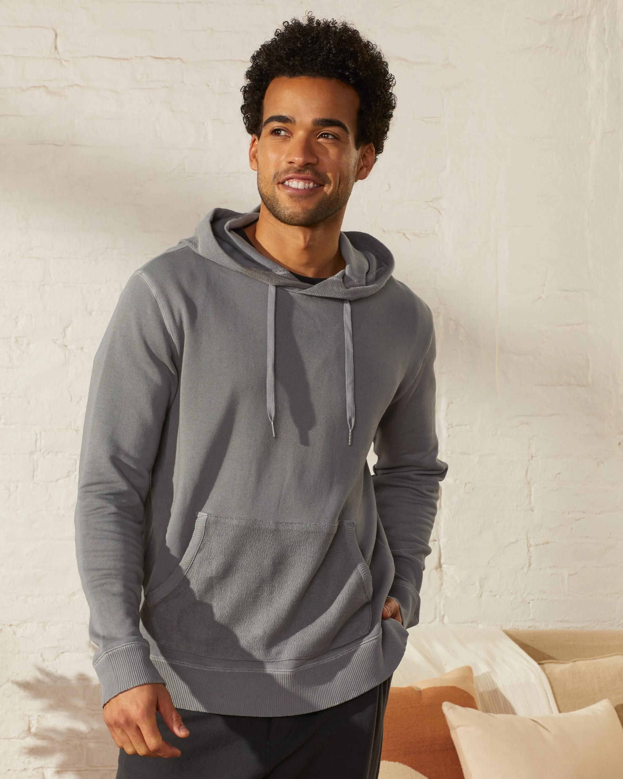 Relaxed Terry Hoodie sold by UpWest product image thumbnail 4